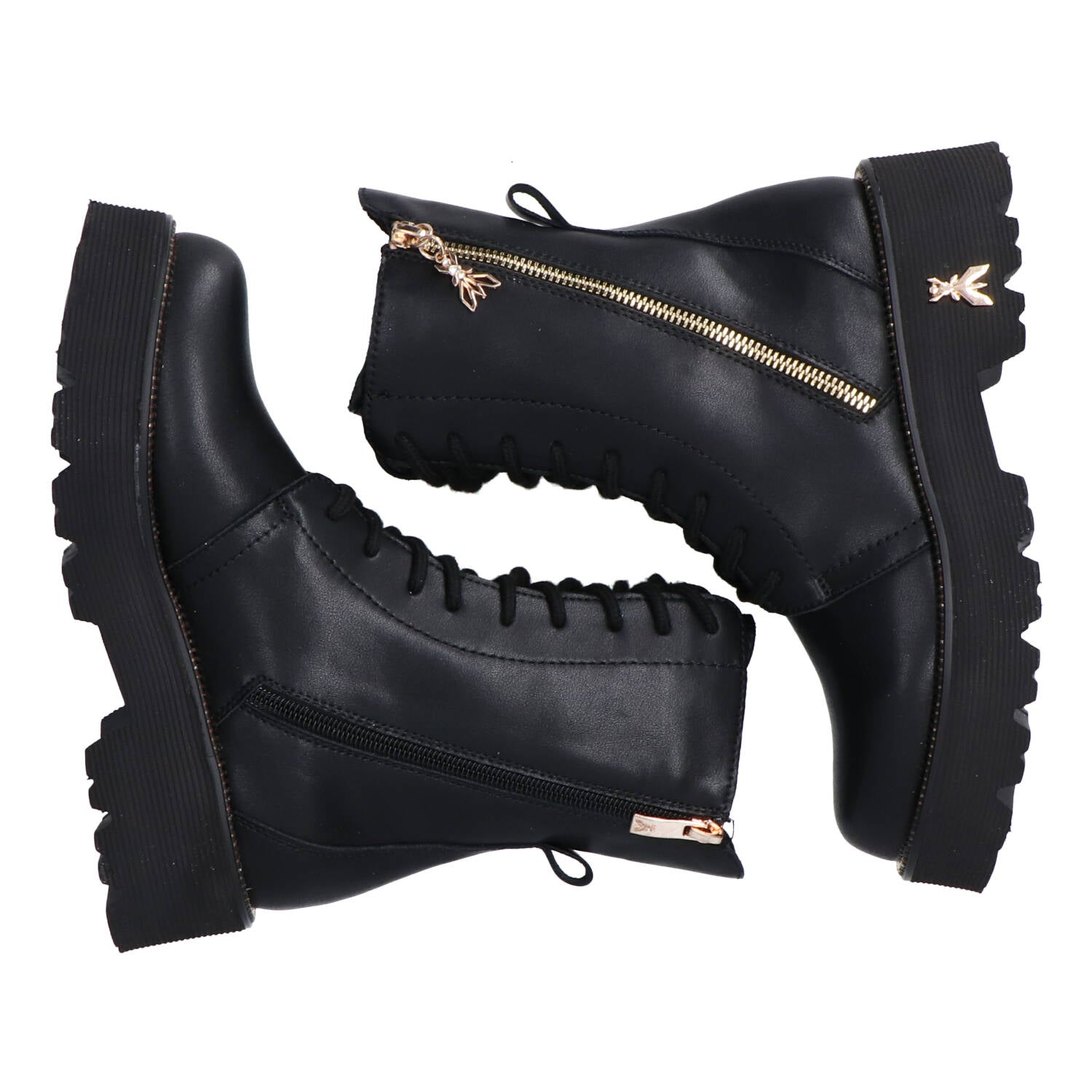 Anfibi PPJ961 Vitello cerniera laterale Nero_73057.jpg