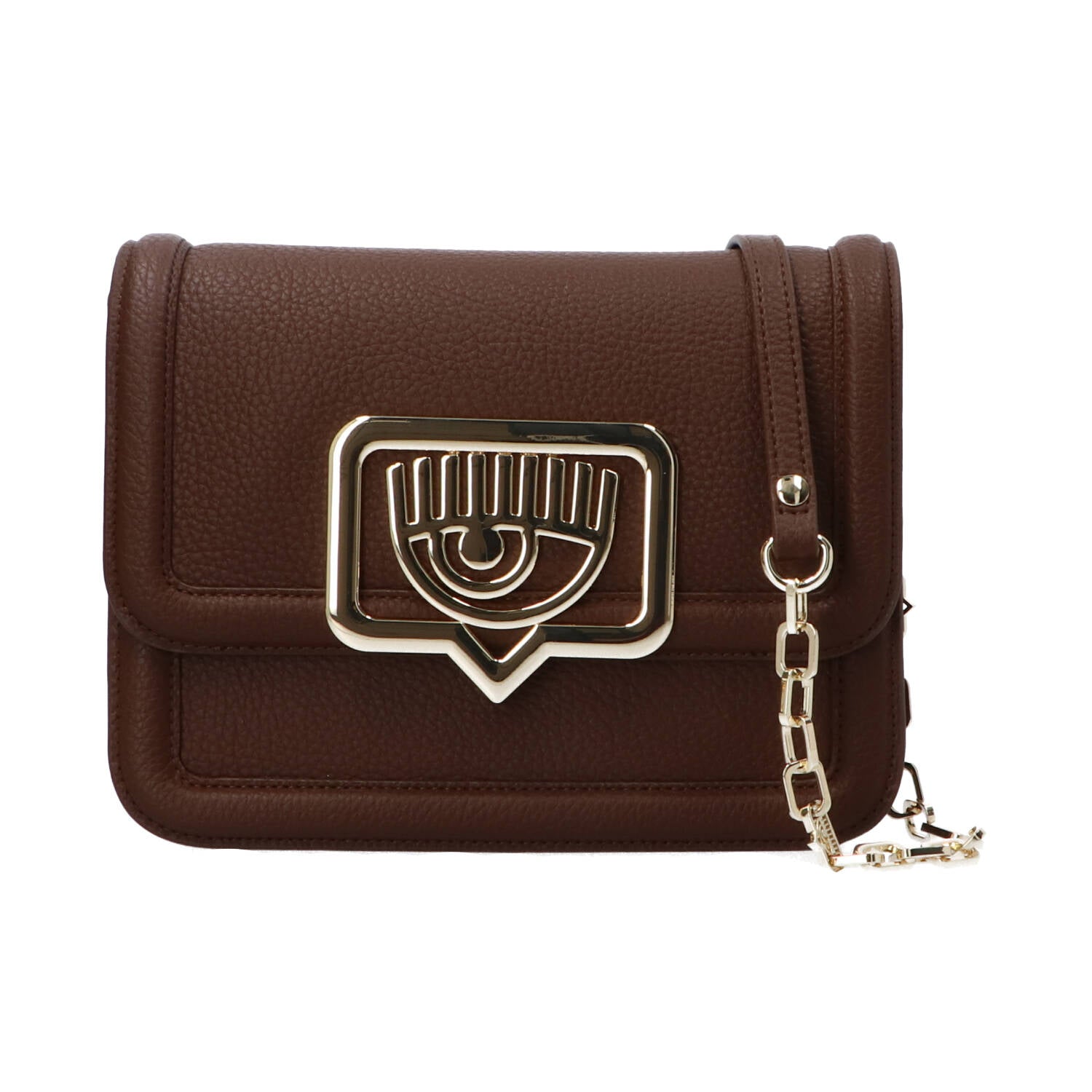 Borse tracolla GRAINY EYELIKE BUCKLE Marrone_55182.jpg