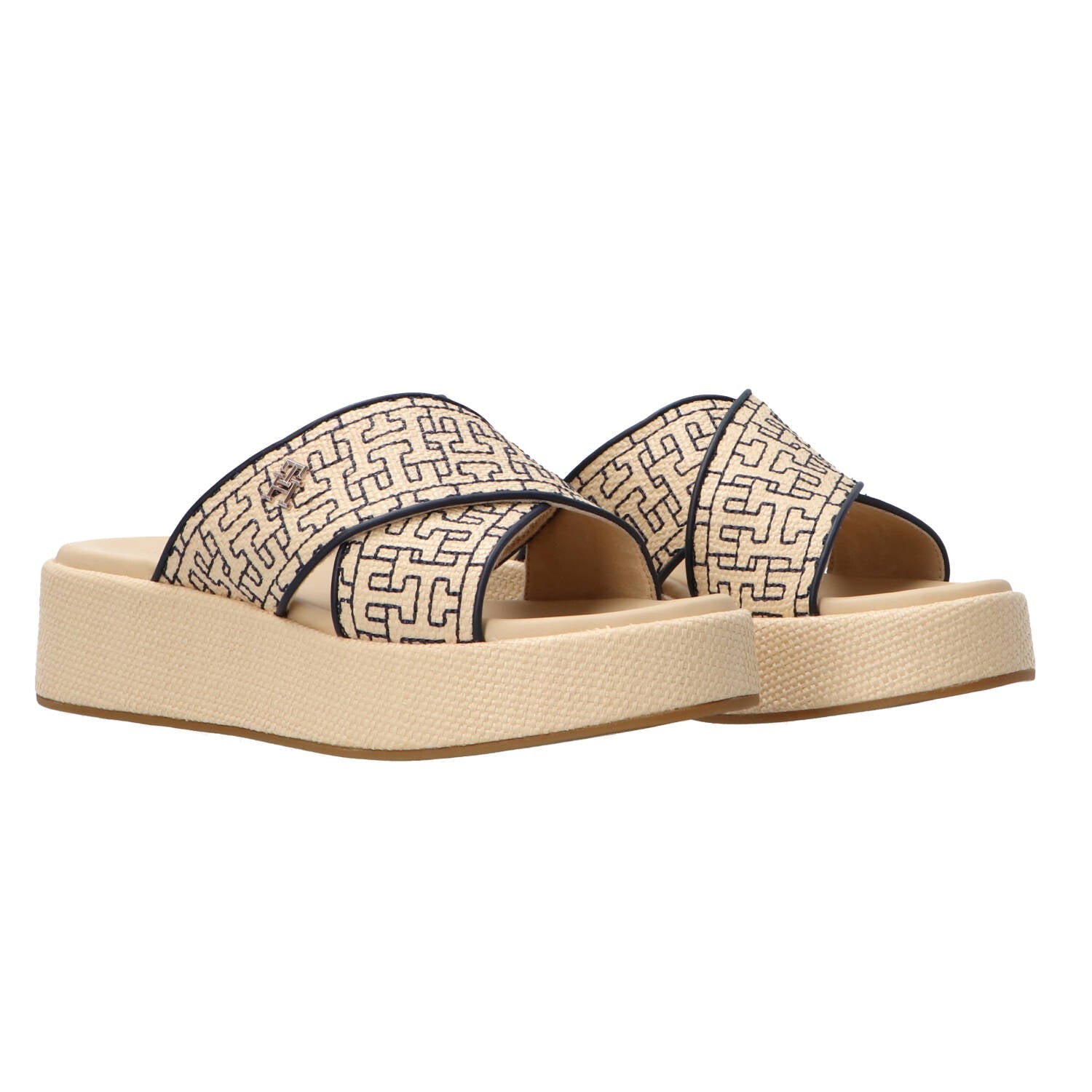 Sandali Mono rafia flatform FW0FW07895 Beige_50767.jpg