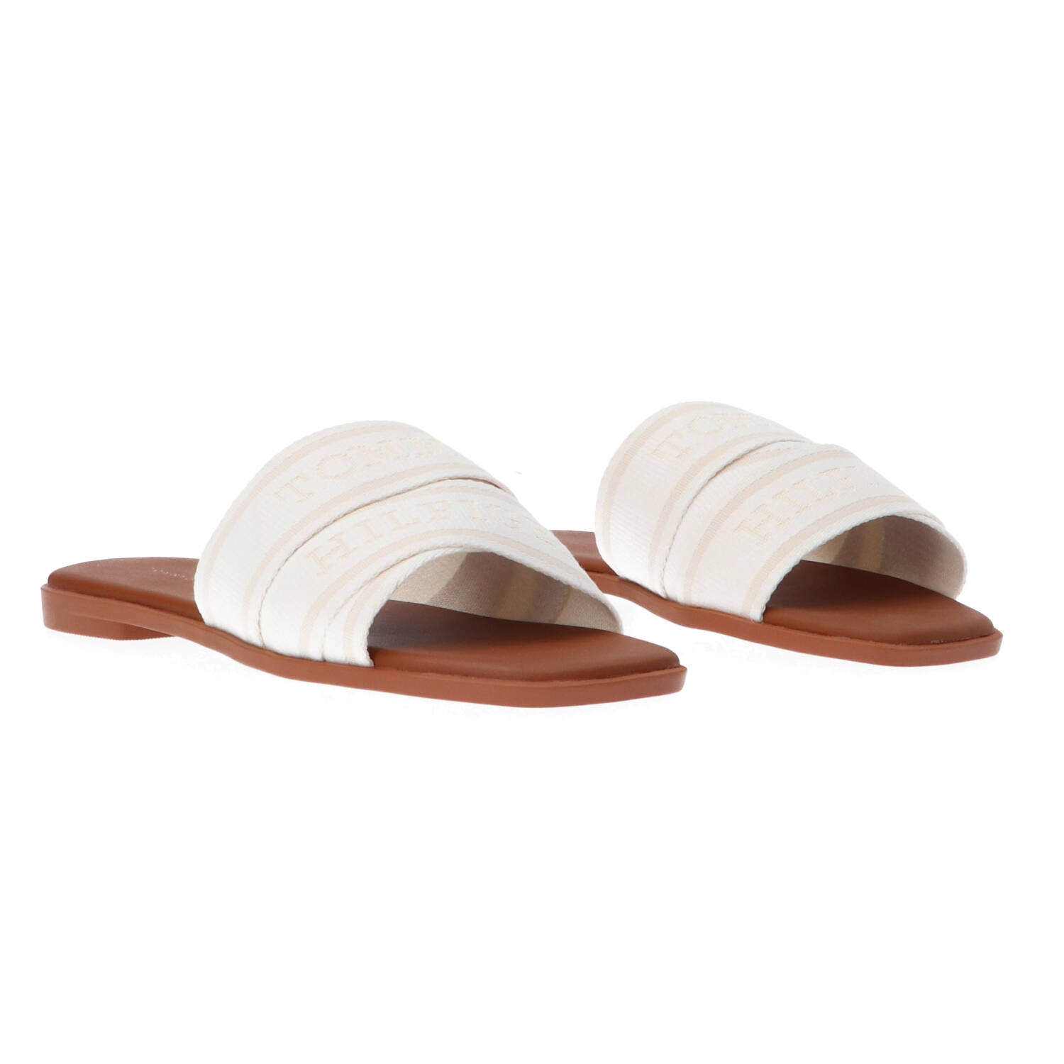 Sandali SANDAL TH LOGO MULE Bianco panna_66105.jpg