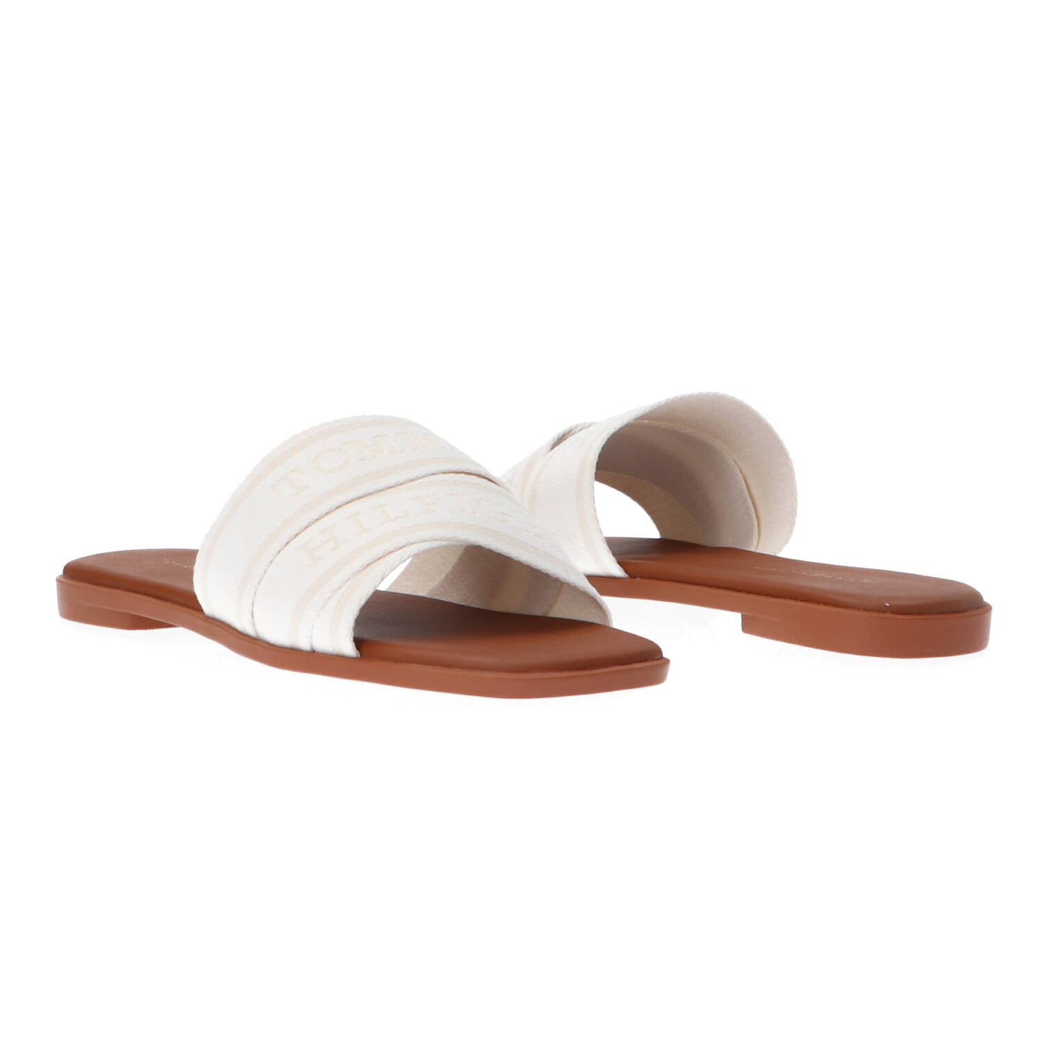 Sandali SANDAL TH LOGO MULE Bianco panna_66106.jpg