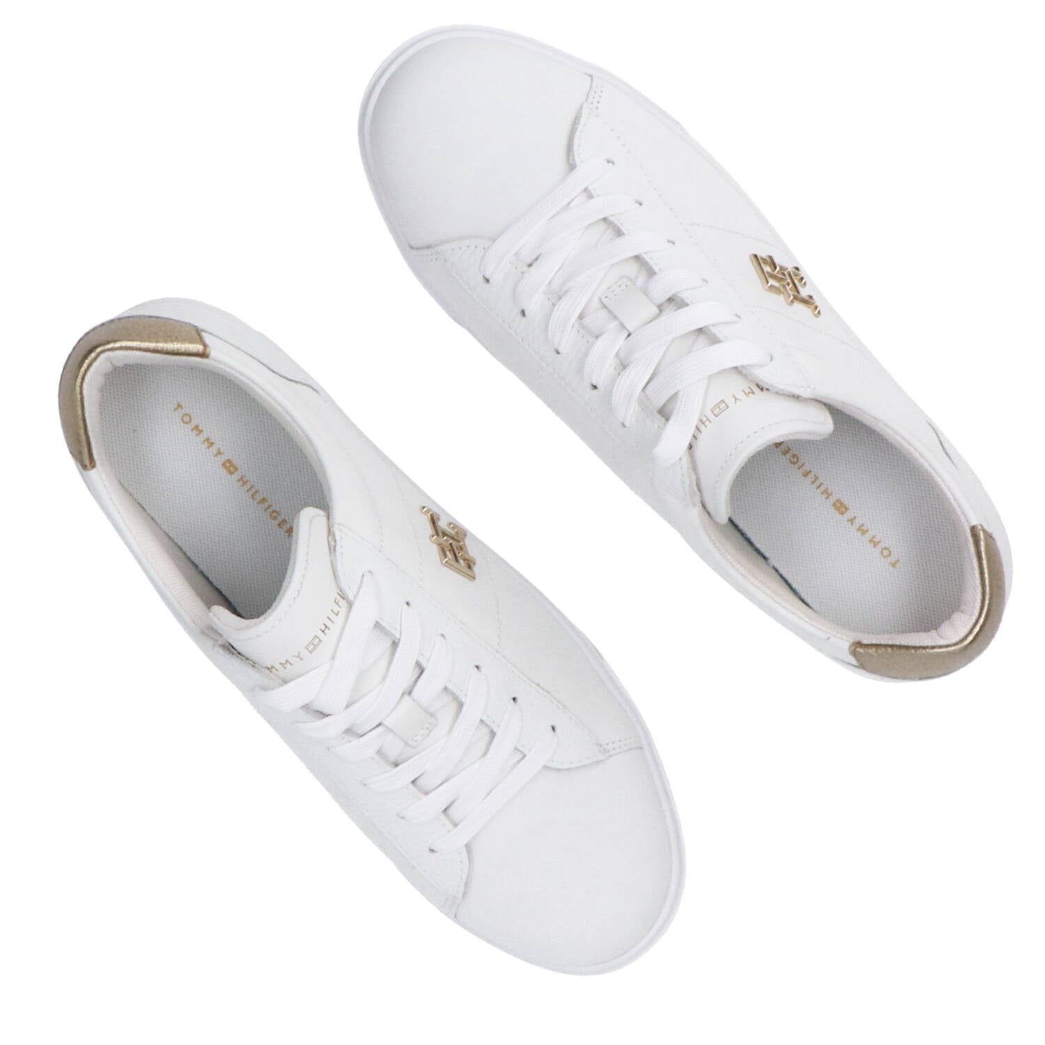 Sneakers PLATFORM COURT SNEAKER METALLIC Bianco_64650.jpg