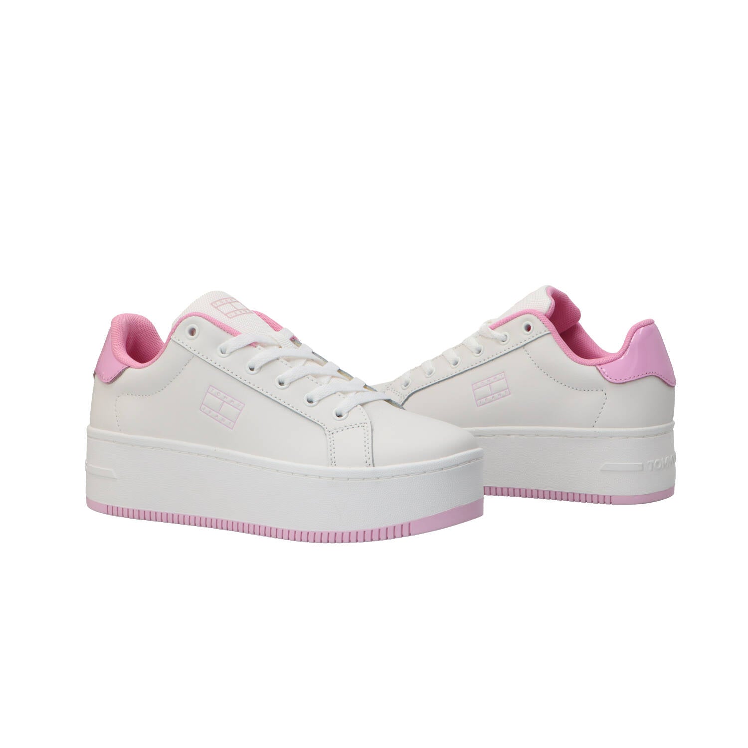 Sneakers TJW FLATFORM PATENT Ecru rosa_68940.jpg