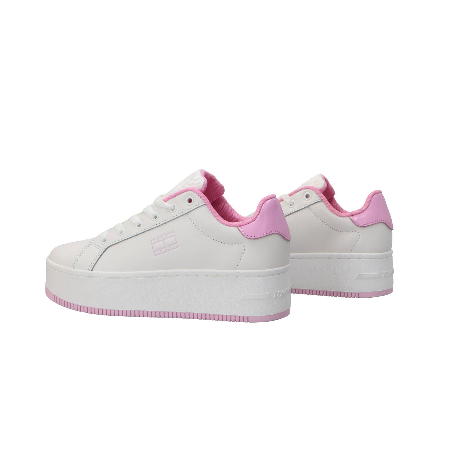 Sneakers TJW FLATFORM PATENT Ecru rosa_68942.jpg