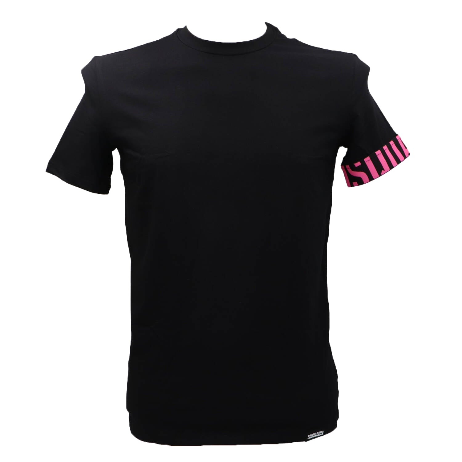 T-shirt D9M3S5770 T-SHIRT Nero Fucsia_63977.jpg