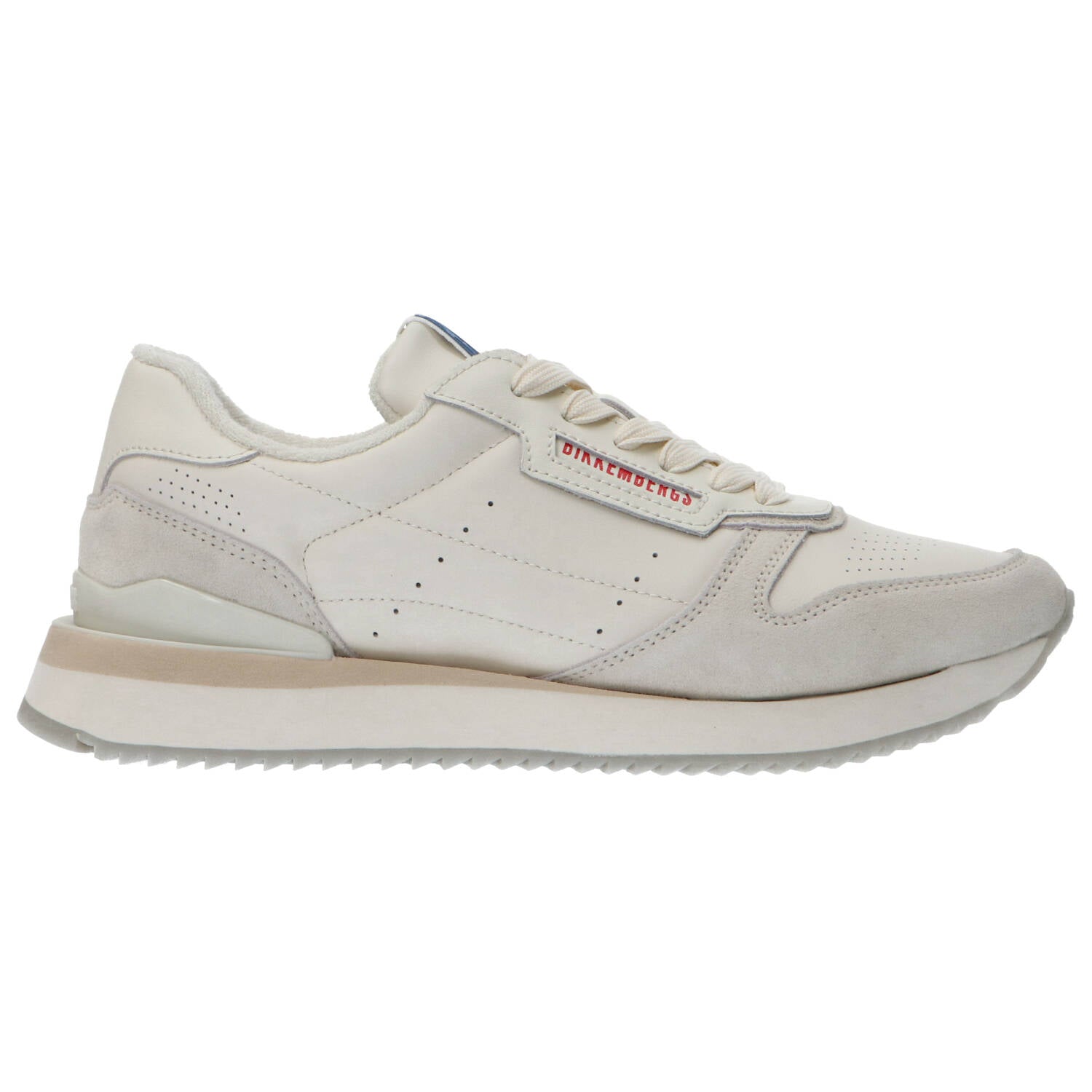 Bikkembergs Sneaker Uomo Logo Beige Panna