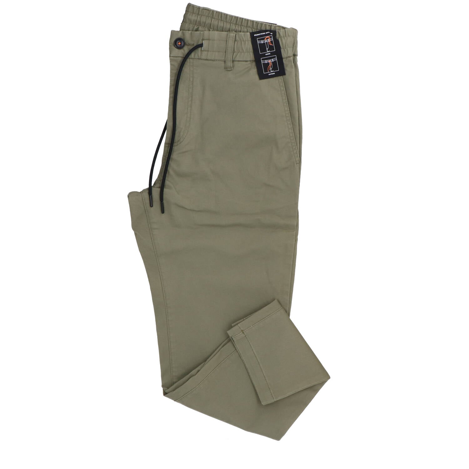 Boss Pantalone Uomo Slim Fit Verde