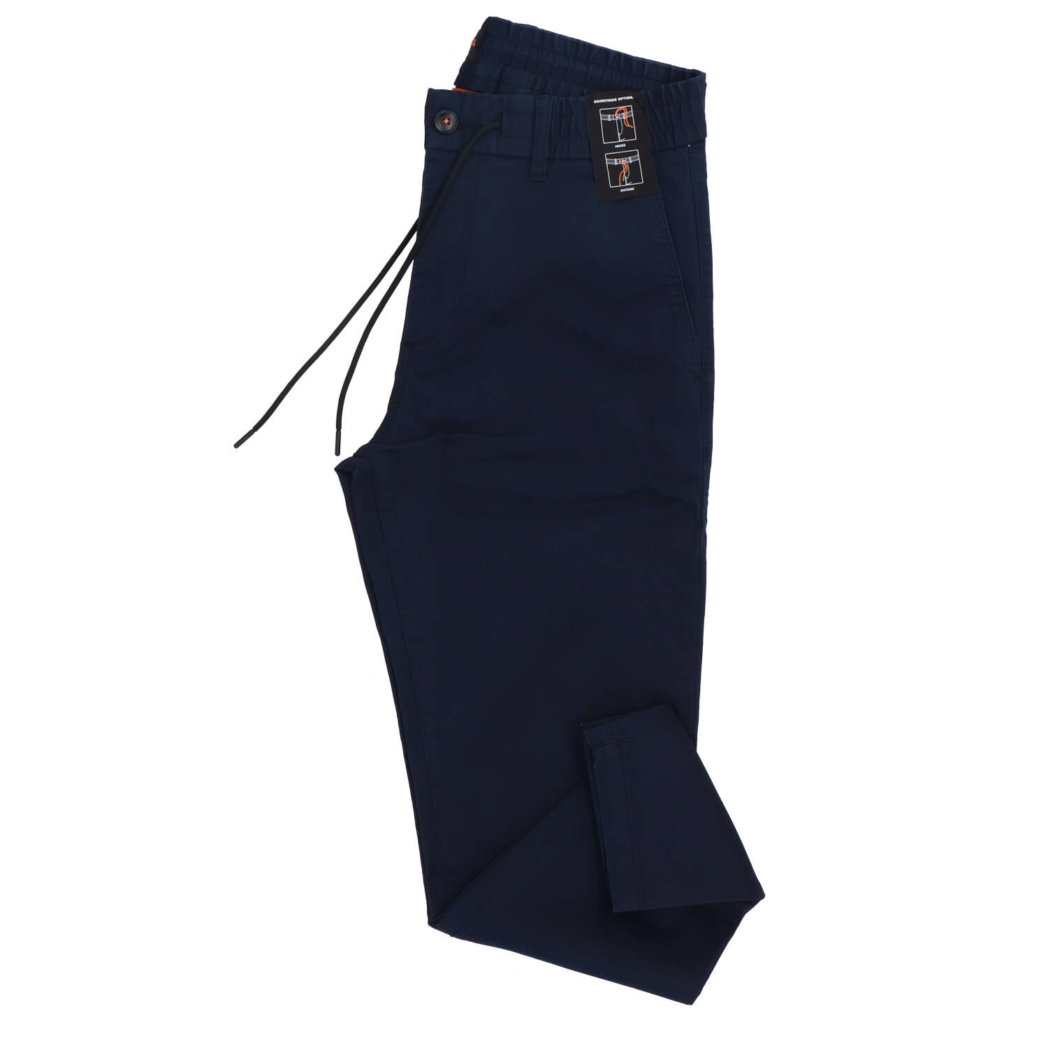 Boss Pantalone Uomo Logo Blu