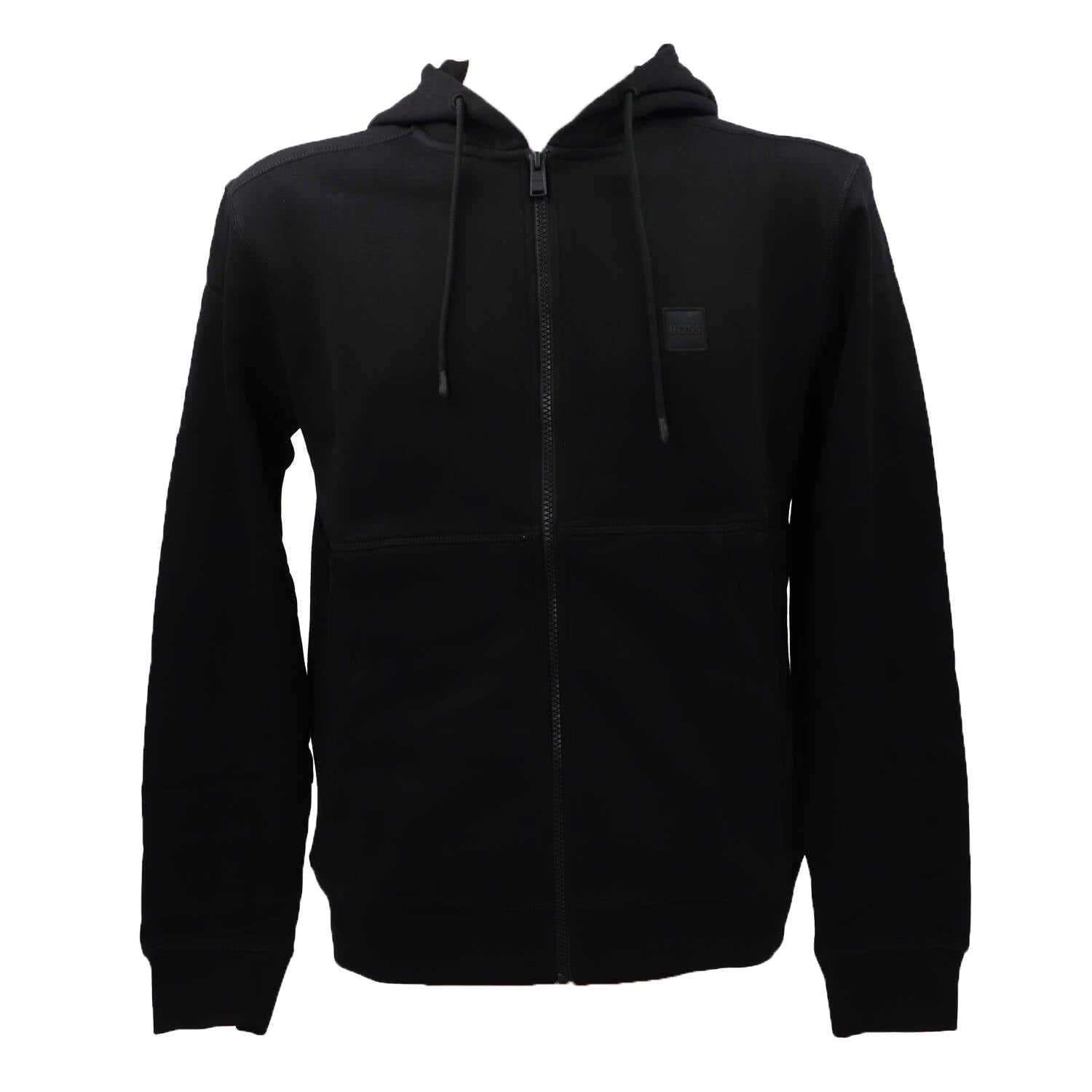 Boss Felpa Uomo con Cappuccio Nero
