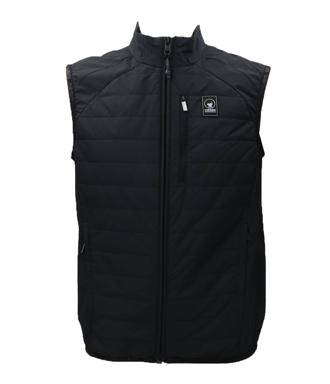 Max Smanicato Uomo con Zip Nero