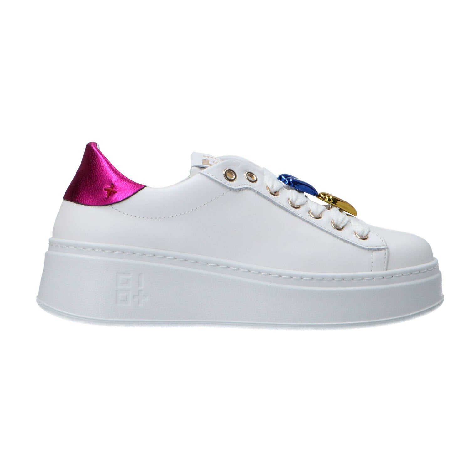 Gio Più Sneaker Donna Logo Fucsia