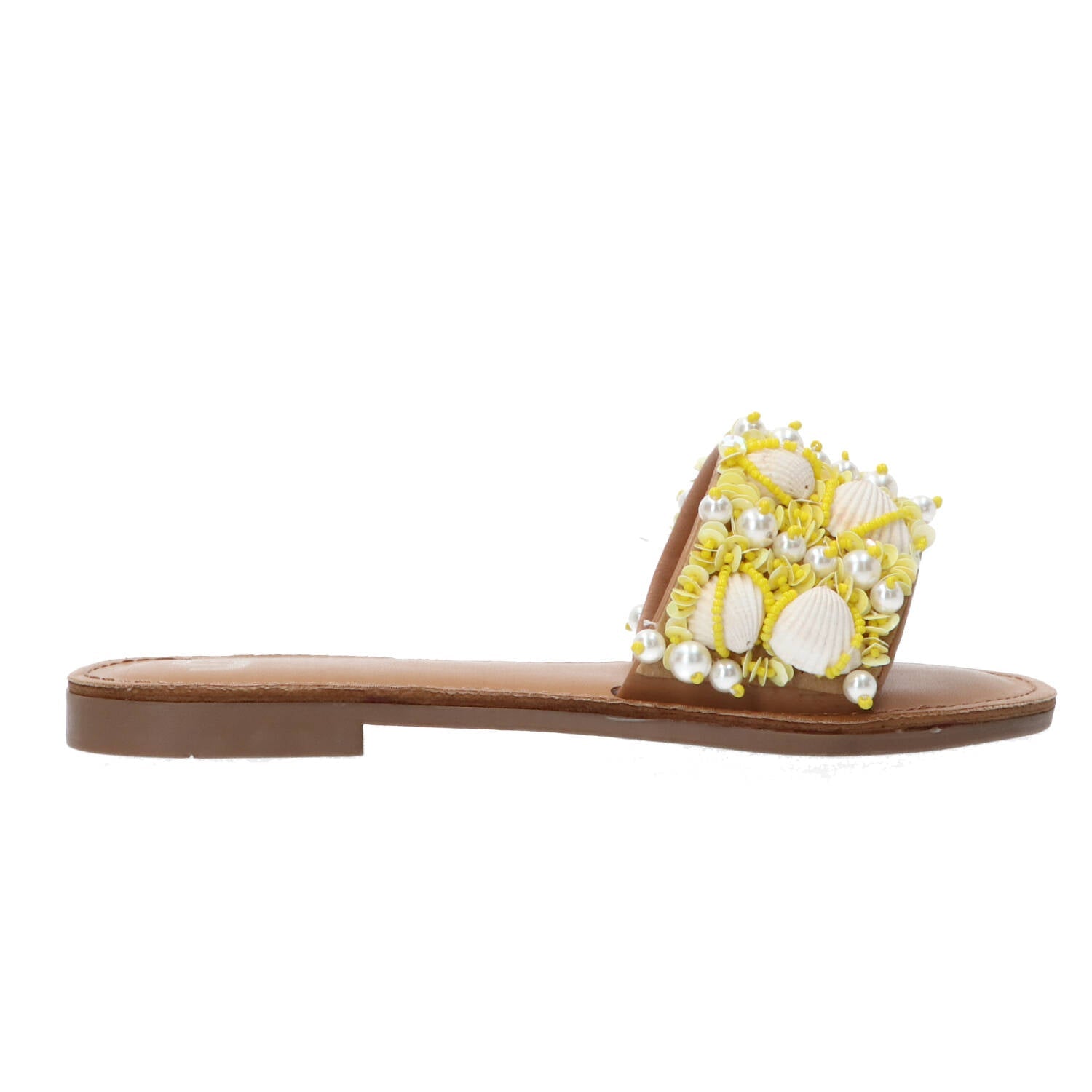 Gc Sandalo Donna Logo Giallo