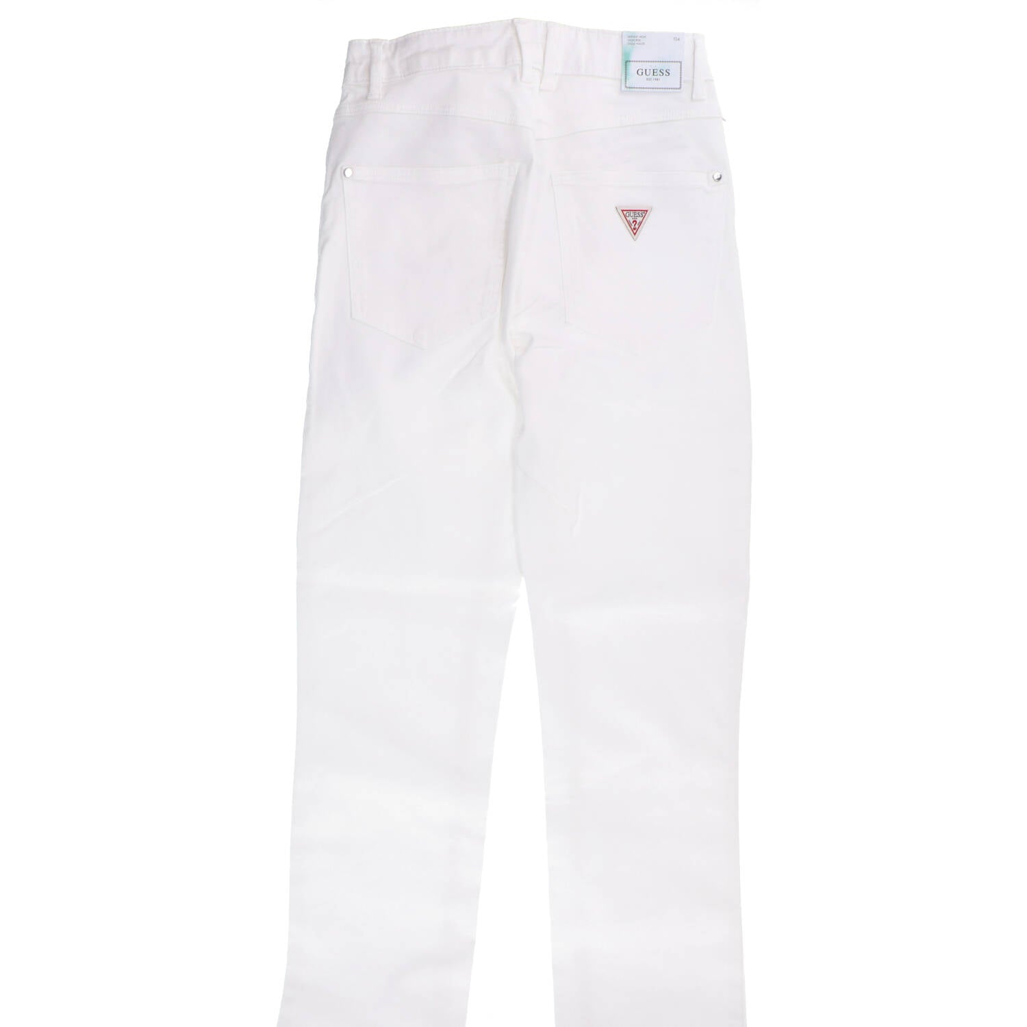 Guess Pantalone Donna Slim Fit Bianco