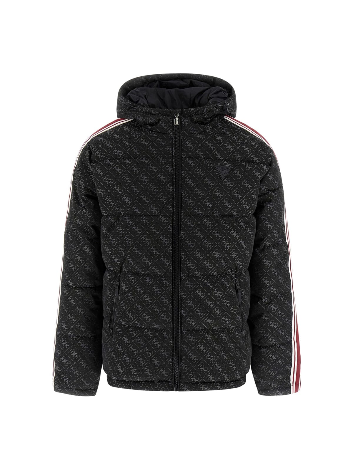 FUSCO 4G LOGO PADDED JACKET Nero