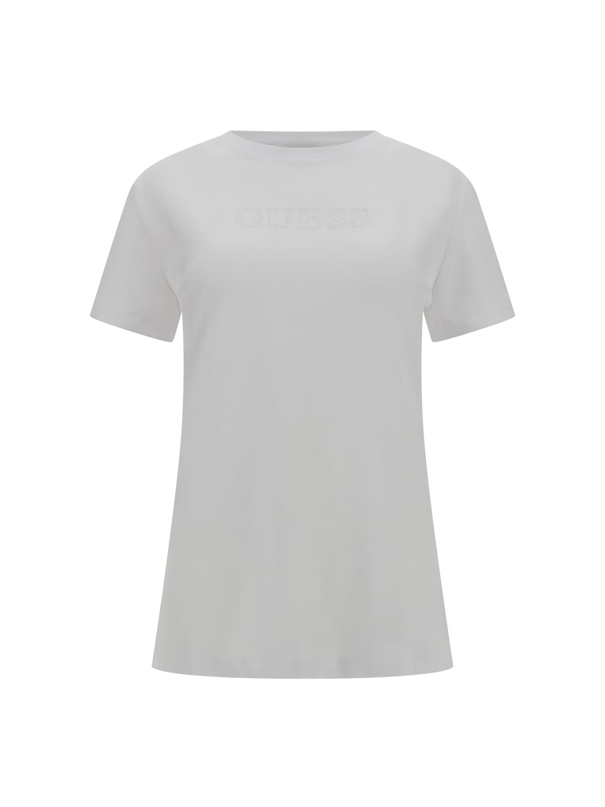 Guess T-shirt Donna Logo Bianco