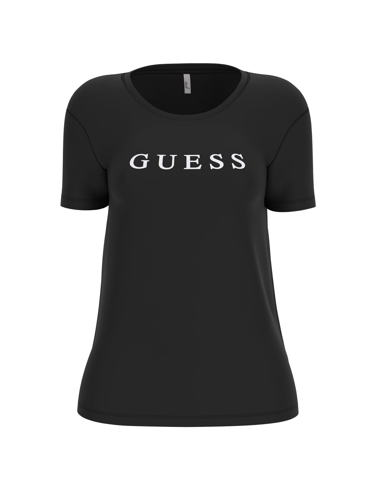 Guess T Shirt Donna Logo Nero