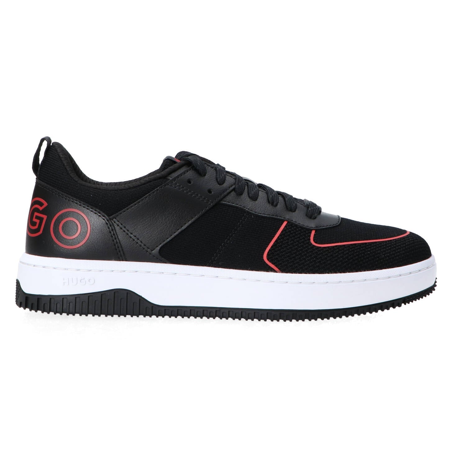 Hugo Sneaker Uomo con Logo Nero