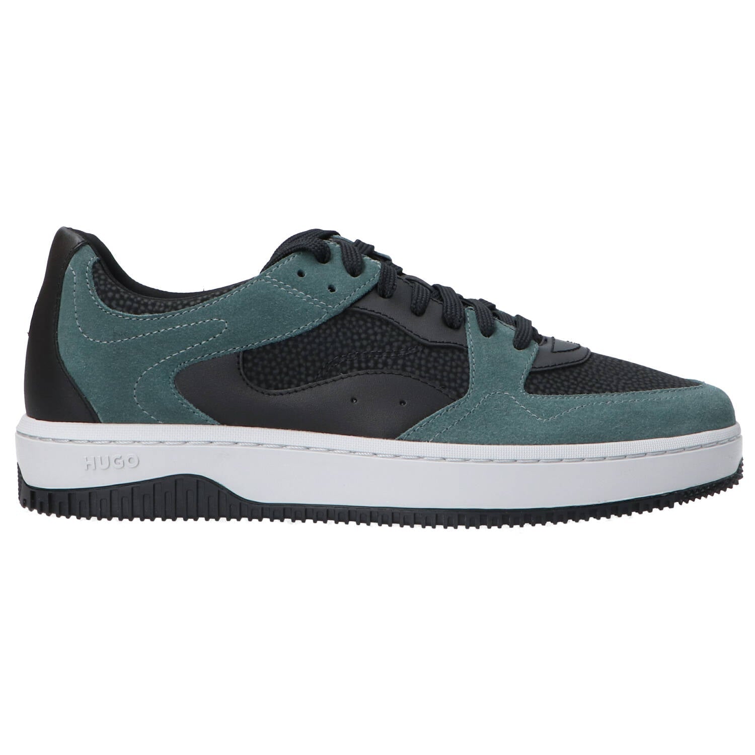 Hugo Sneaker Uomo con Logo Verde Scuro