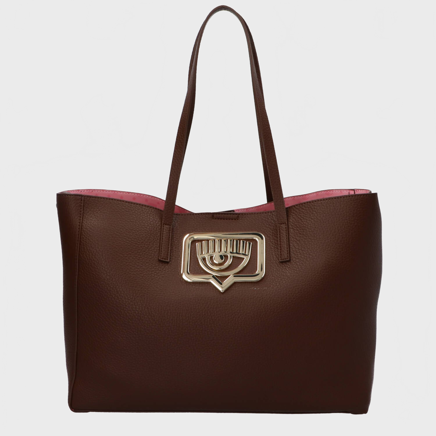 Borse a spalla SHOPPER GRAINY EYELIKE Marrone_55353.jpg