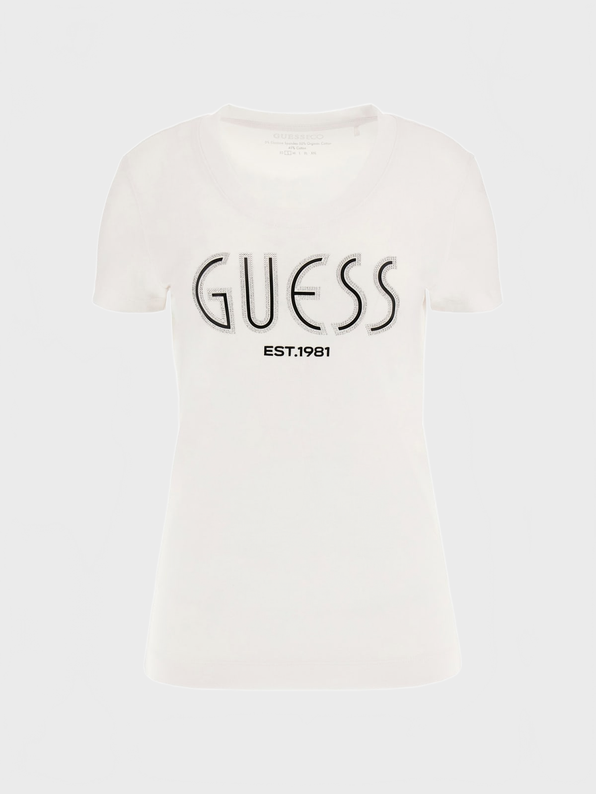 T-shirt CN SS GUESS LOGO TEE Bianco_71847.jpg