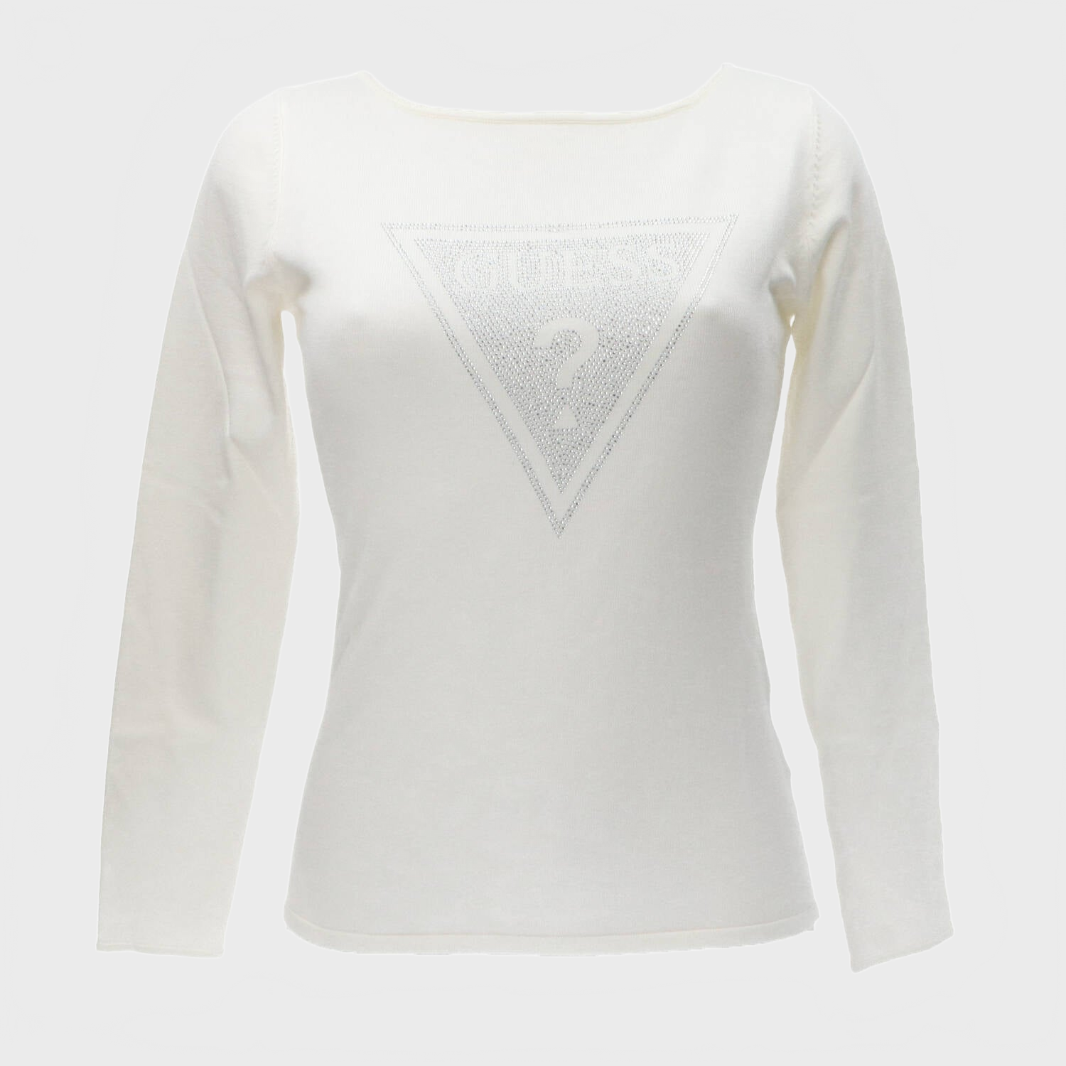 Maglioni LS TRIANGLE LOGO ELIZA SWTR Bianco_62845.jpg