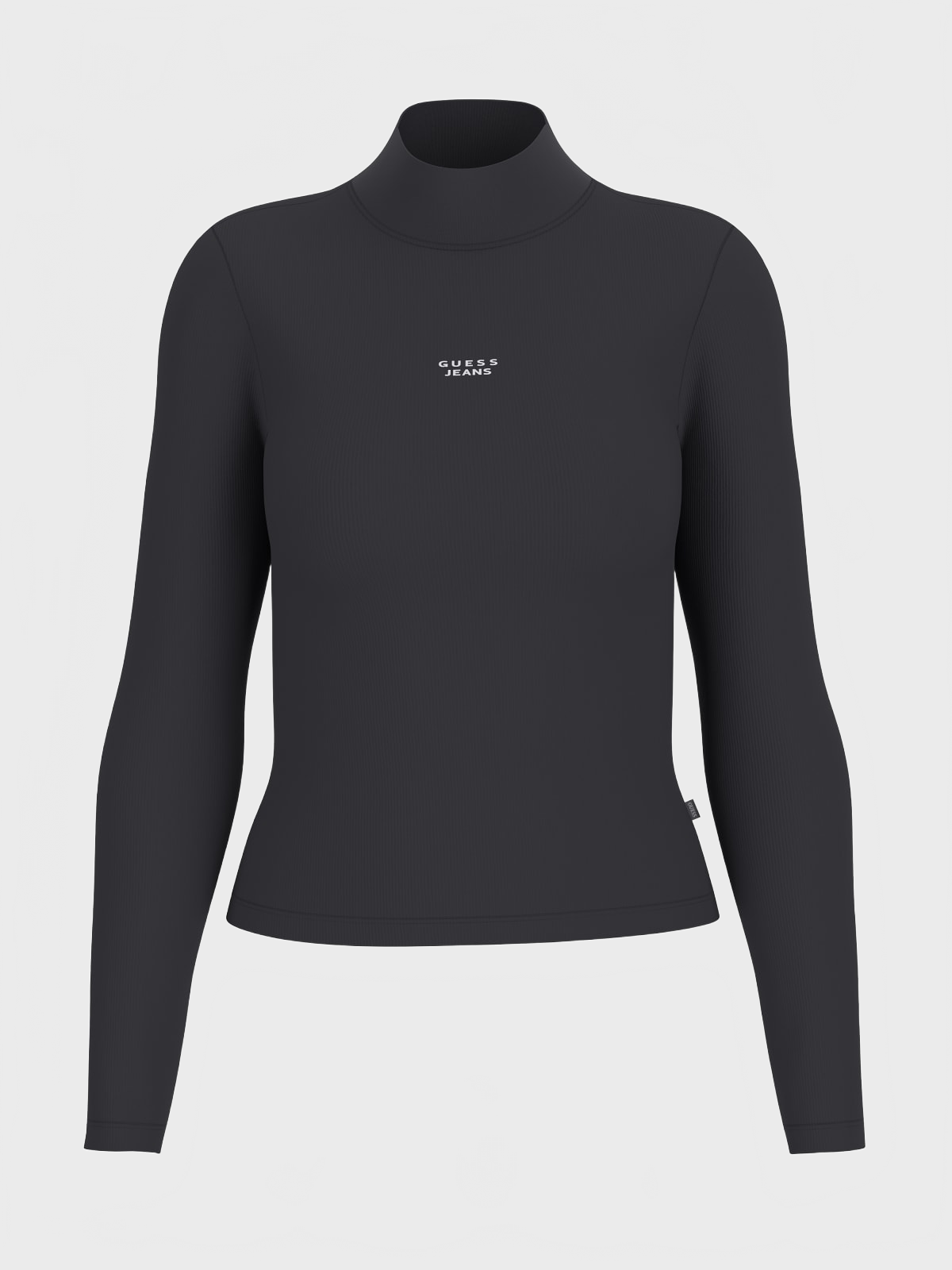 Maglia GJ LS MOCK NECK EMBRO SLIM TOP Nero_72048.jpg