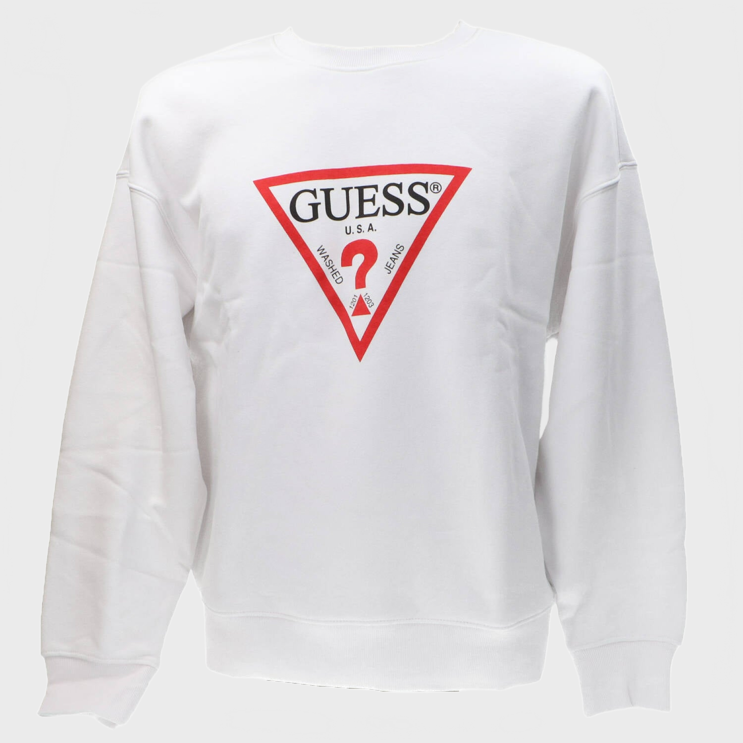 Felpe GJ ICONIC TRIANGLE SWEAT Bianco_56564.jpg