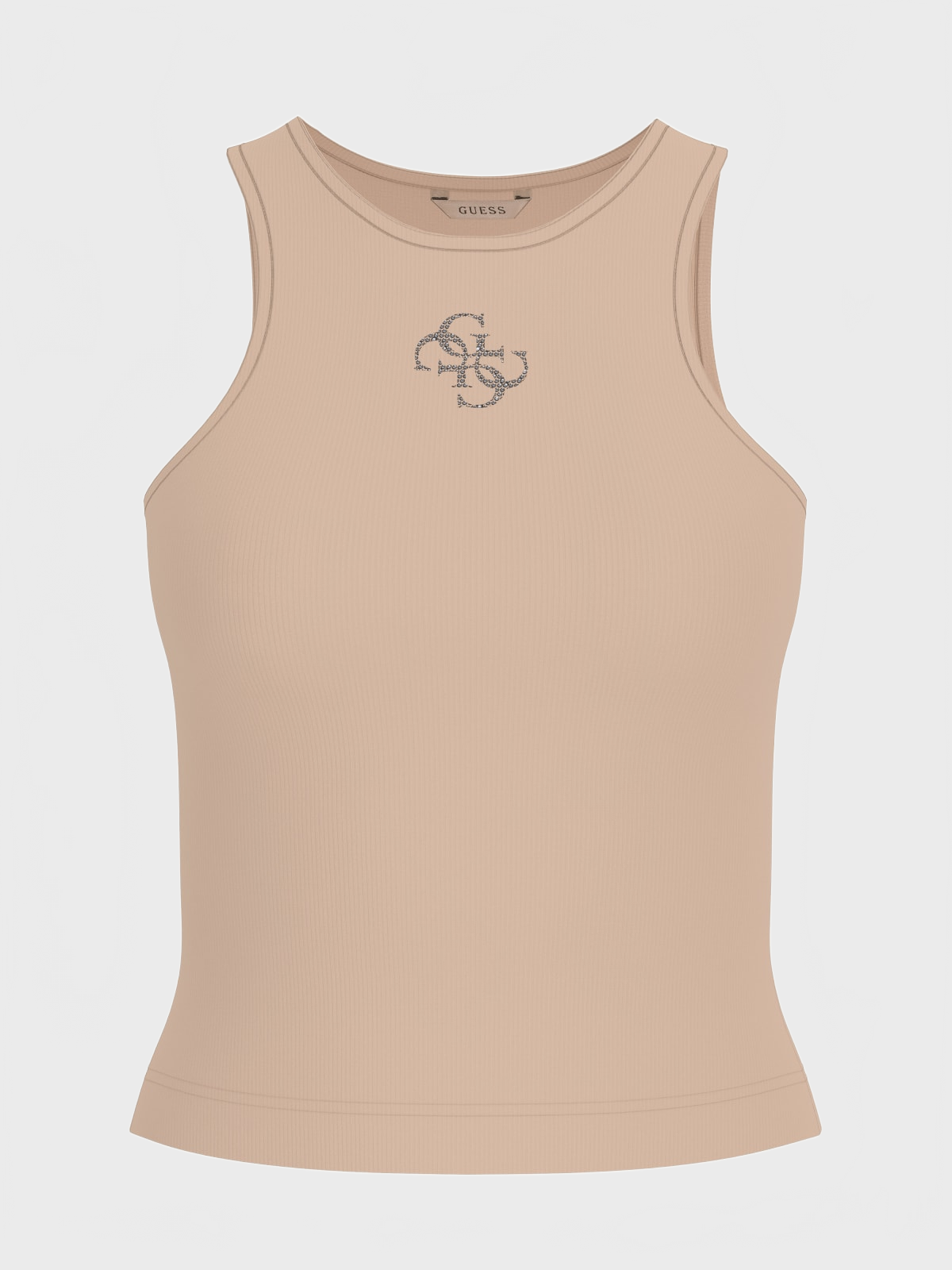 Canotte NEW SL ROUND NK GUENDALINA TOP Beige_71940.jpg