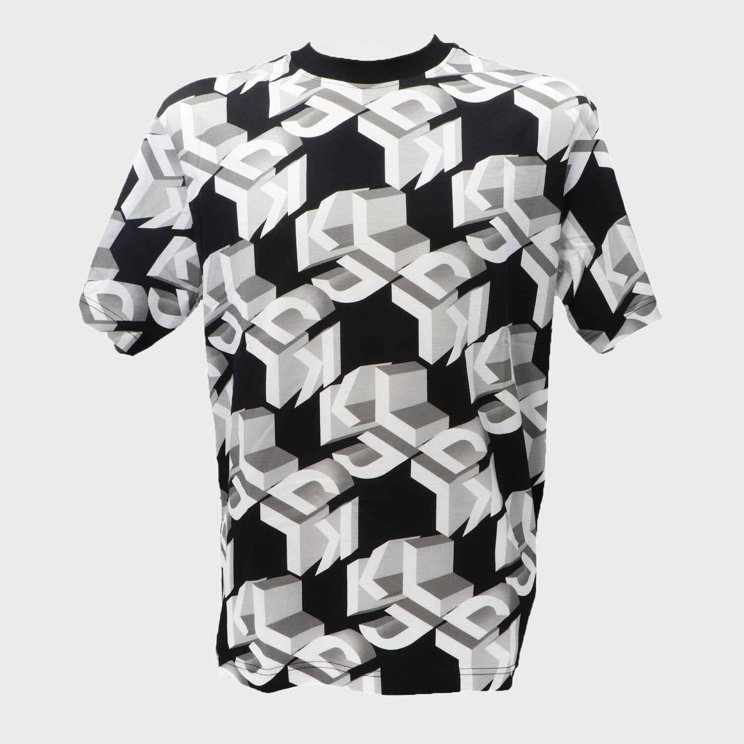 T-shirt KLJ RELAXED MONOGRAM 241D1701 Nero_52987.jpg