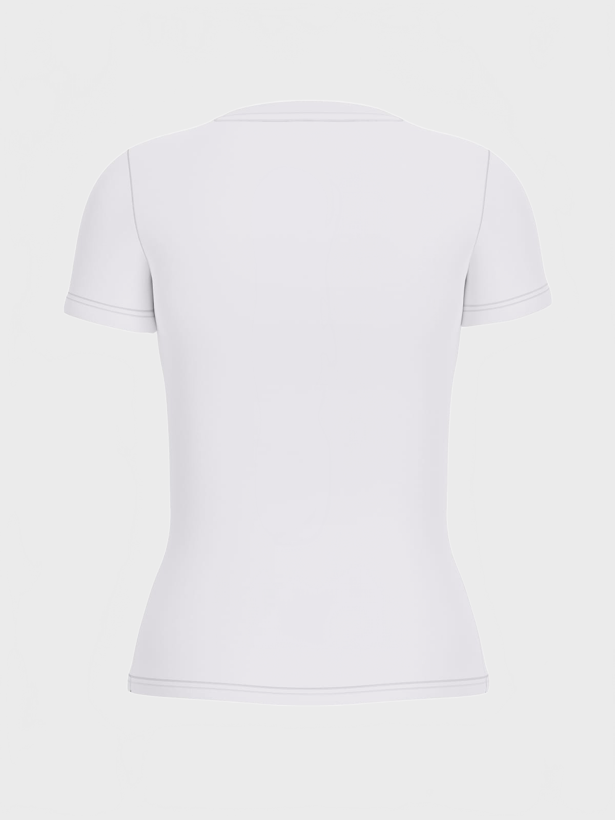 T-shirt SS TRIANGLE FLOWERS TEE Bianco_71857.jpg