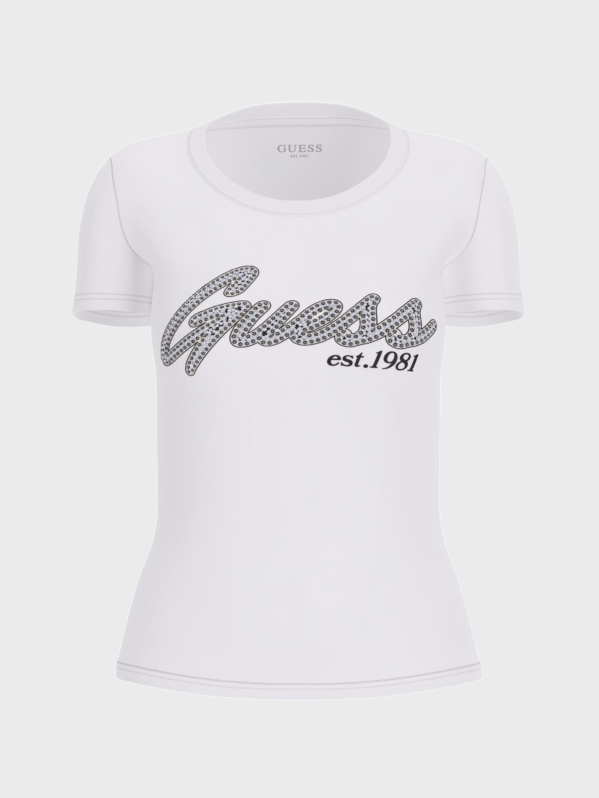 T-shirt SS LOGO HOT FIX TEE Bianco_72000.jpg