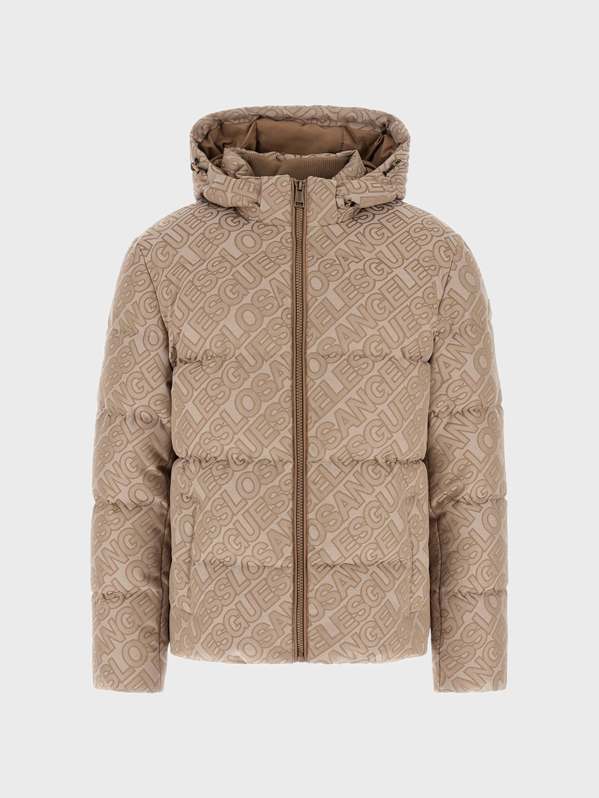 Giubbotti ALLOVER LOGO PUFFA JACKET Beige_71709.jpg