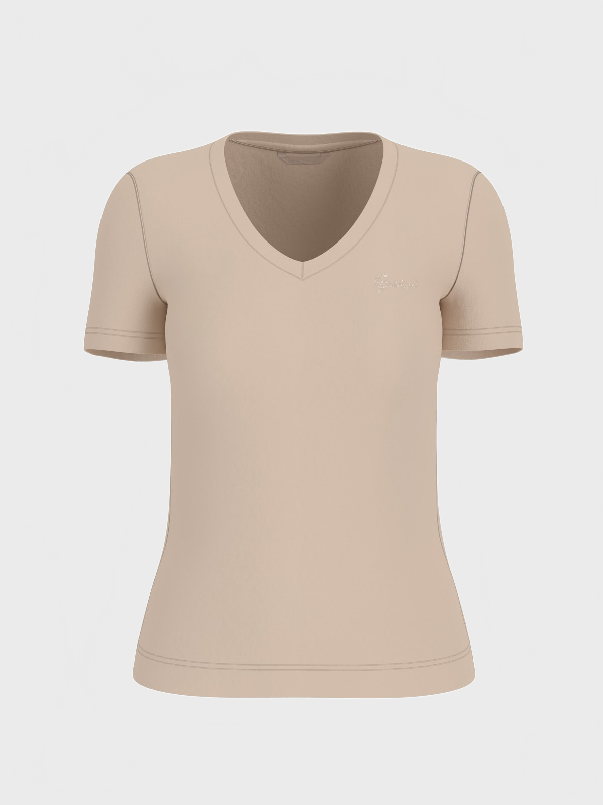 T-shirt VN SS LIGHT BASIC TEE Rosa pesca_71876.jpg