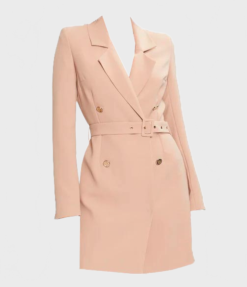 Vestiti LEONIE BLAZER BELTED DRESS Beige_58489.jpg