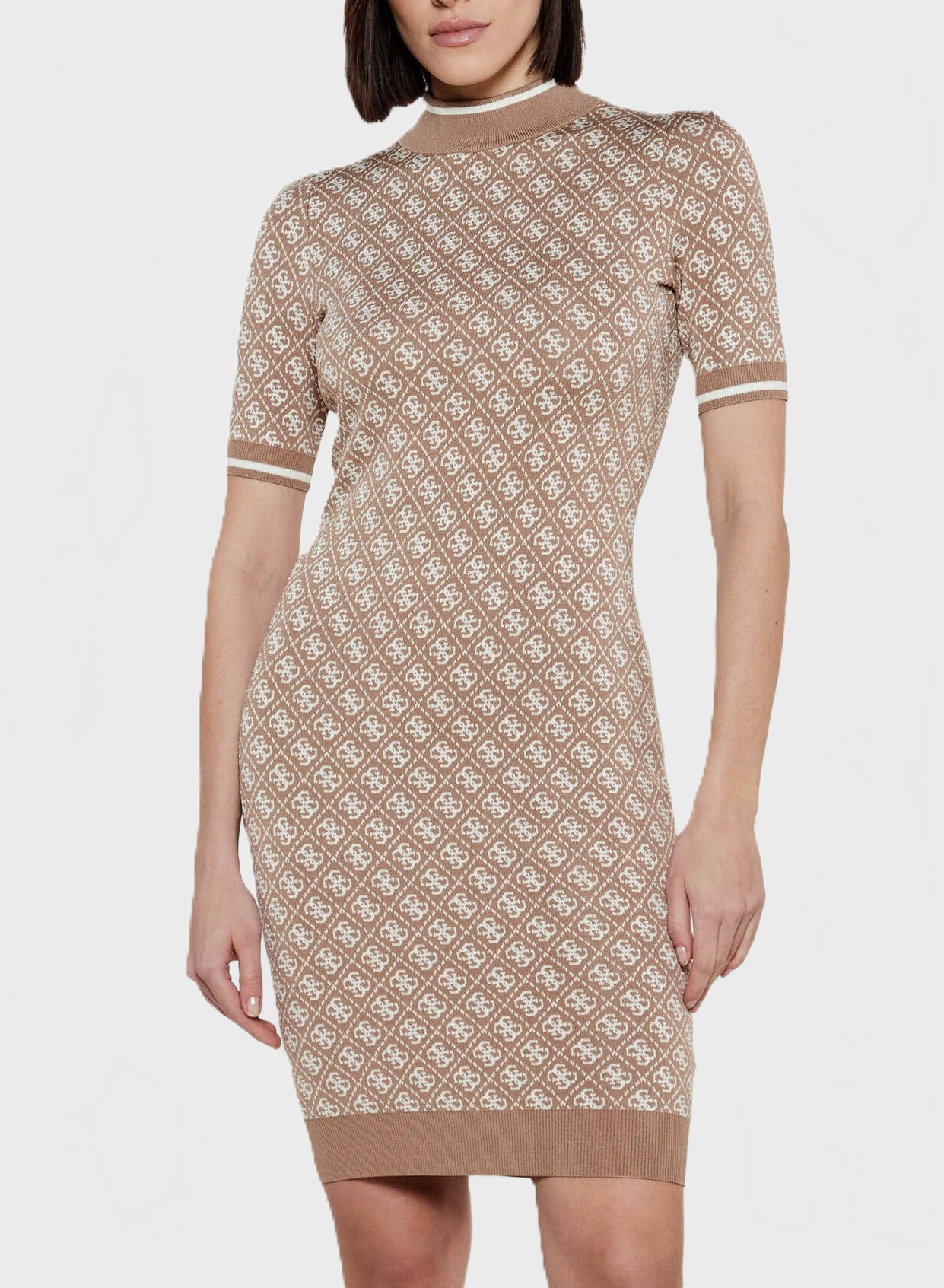 Vestiti LISE 4G LOGO DRESS Marrone_68568.jpg