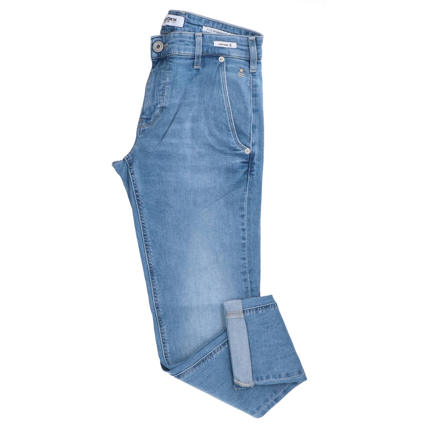Uniform Jeans Uomo Slim Fit Chiaro