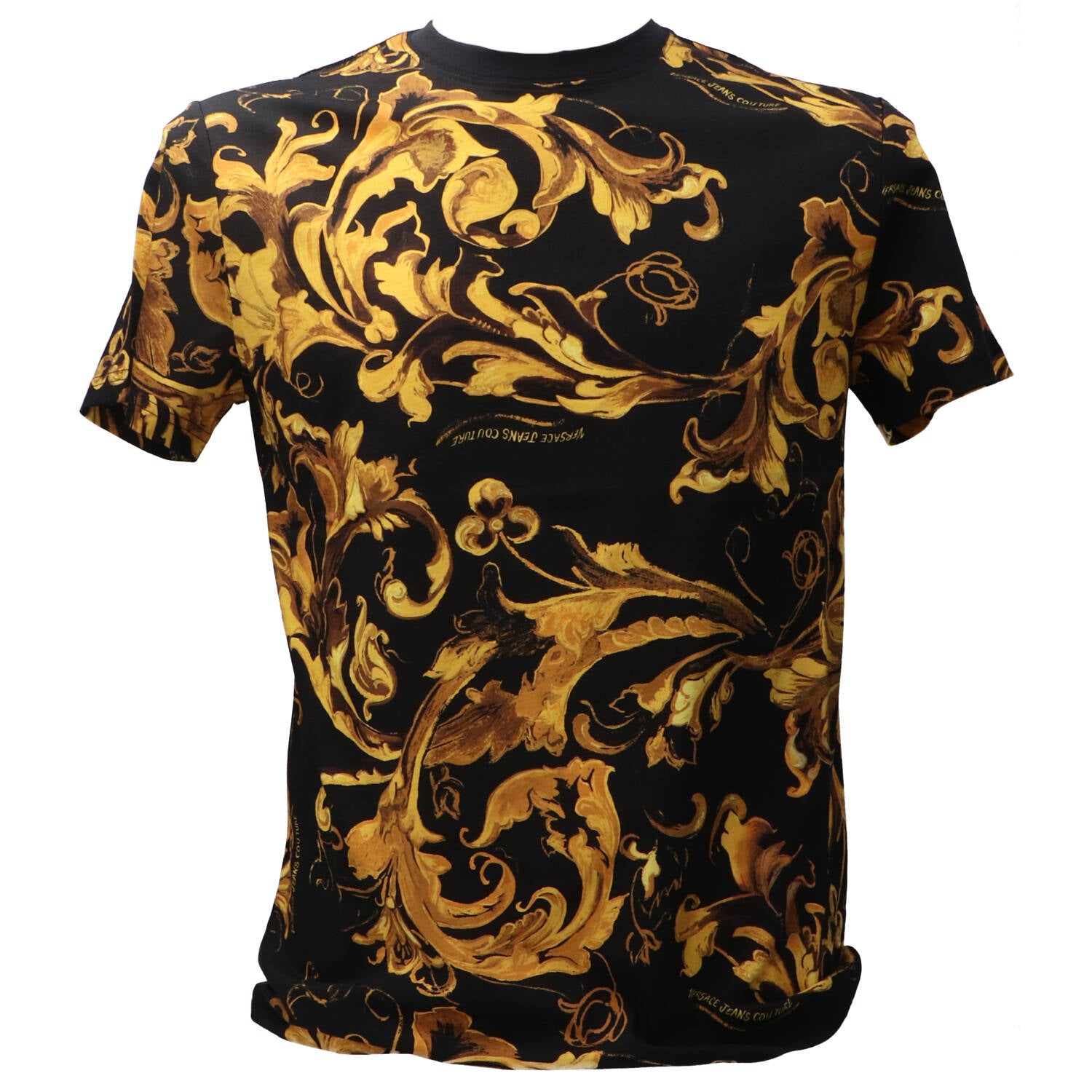 Versace Jeans Couture T Shirt Uomo Slim Fit Nero