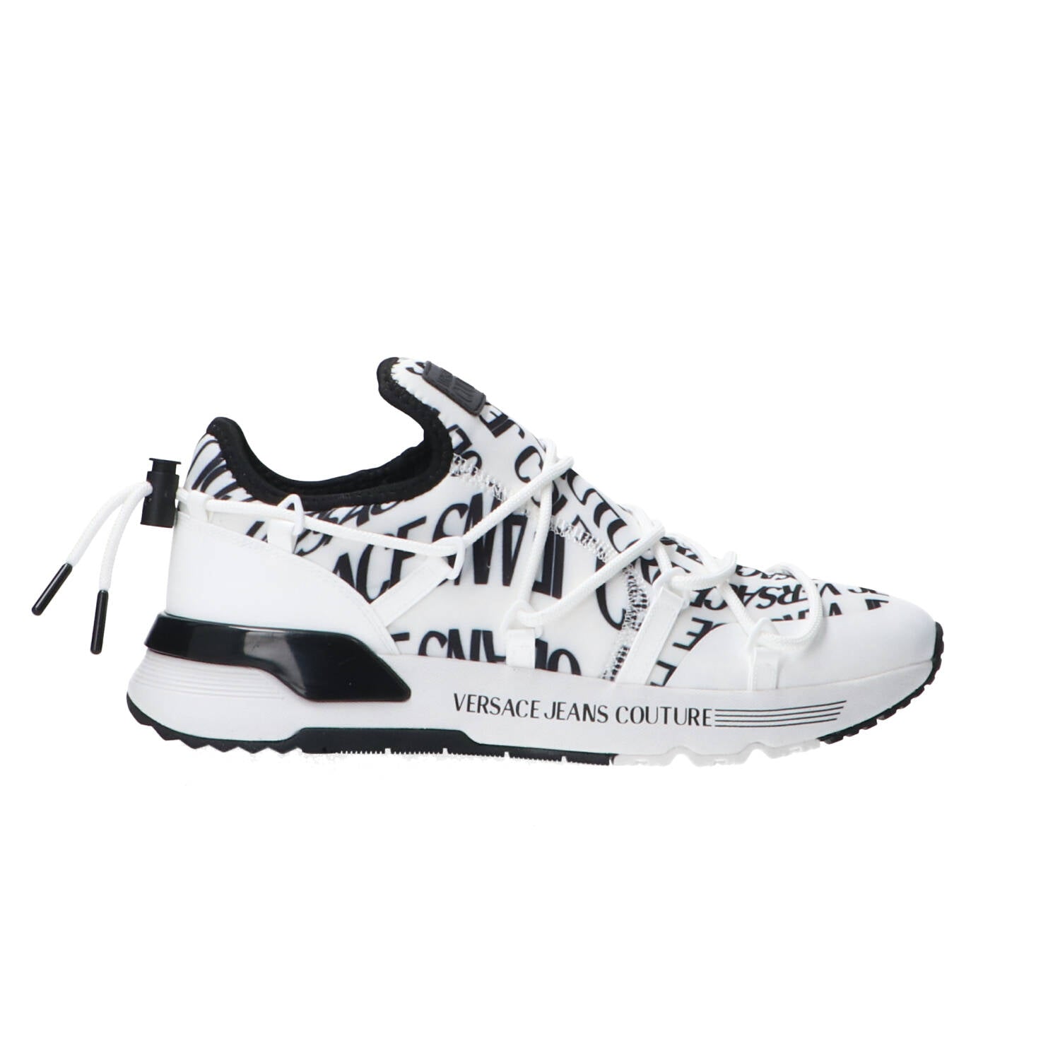 Sneakers Fondo dynamic dis.sa6 Bianco nero logato