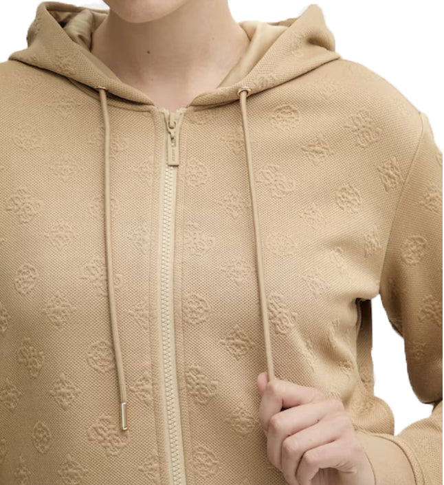 3D PEONY HOODIE SWAERTISHIRT Cuoio_75417.jpg