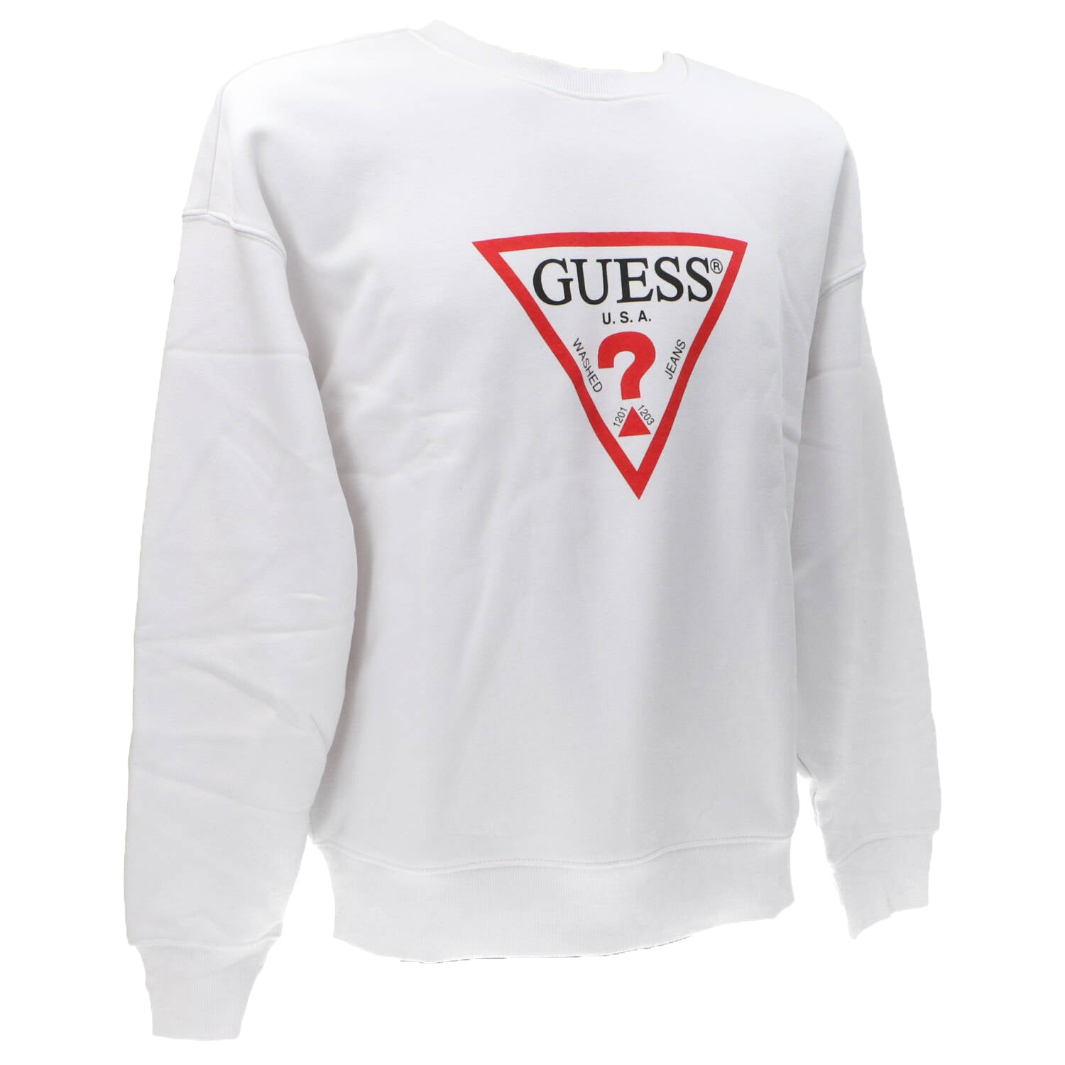 Felpe GJ ICONIC TRIANGLE SWEAT Bianco_56565.jpg