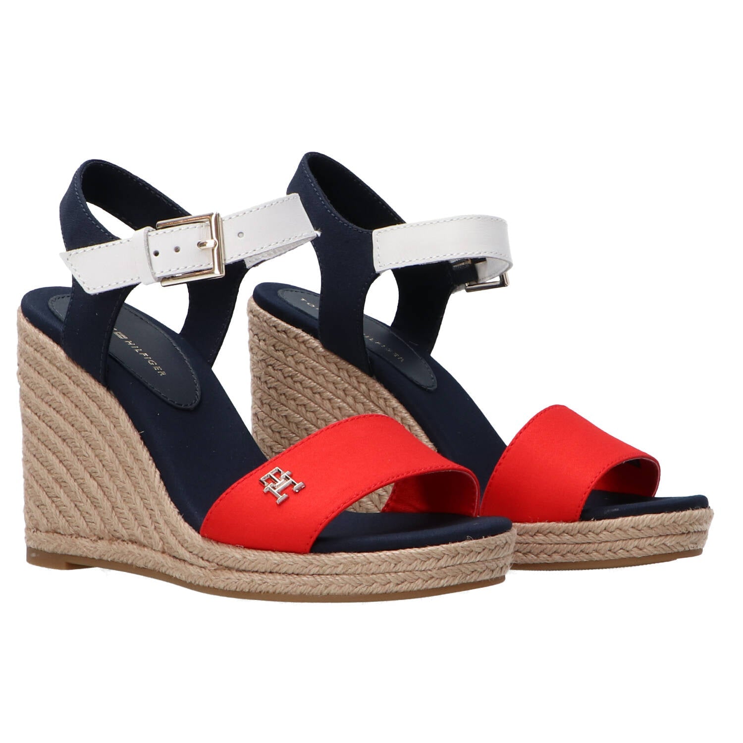 Sandali STRIPES WEDGE SANDAL Rosso_50772.jpg