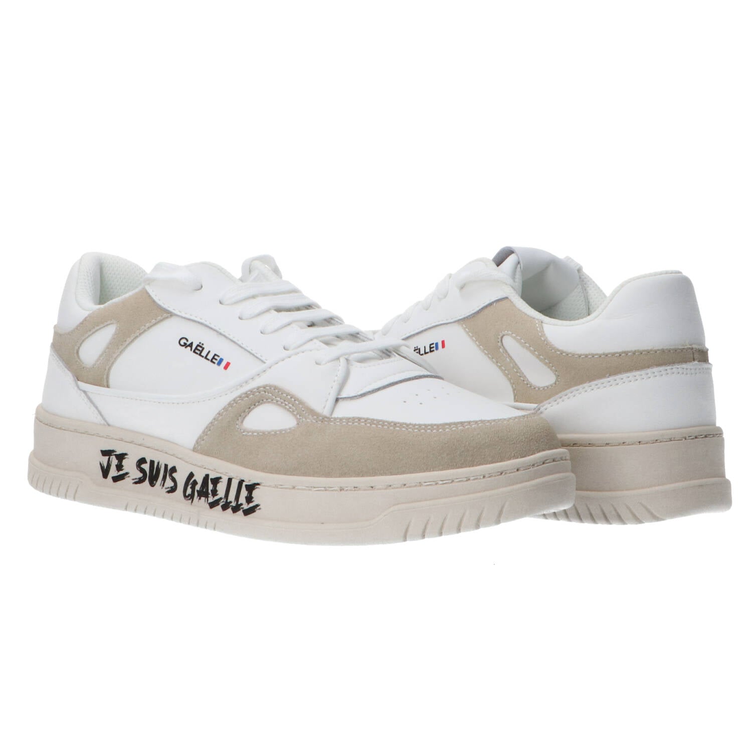 Sneakers City in action leather suede Beige con stampa_56492.jpg