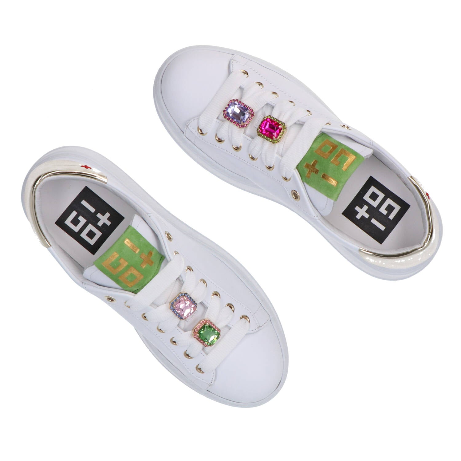 Sneakers Combi strass Oro_49078.jpg