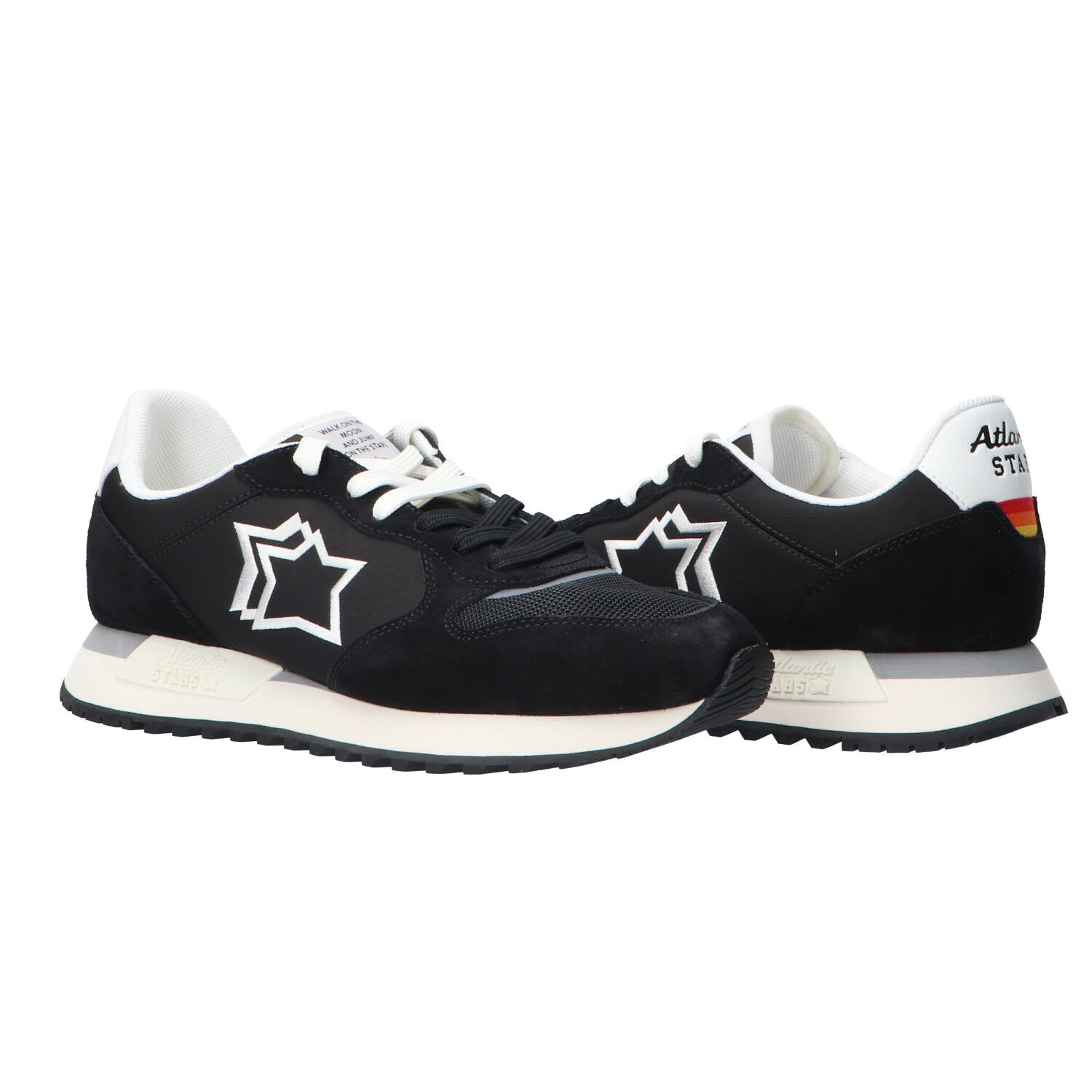 Sneakers Mennea pelle e suede Nero_74323.jpg