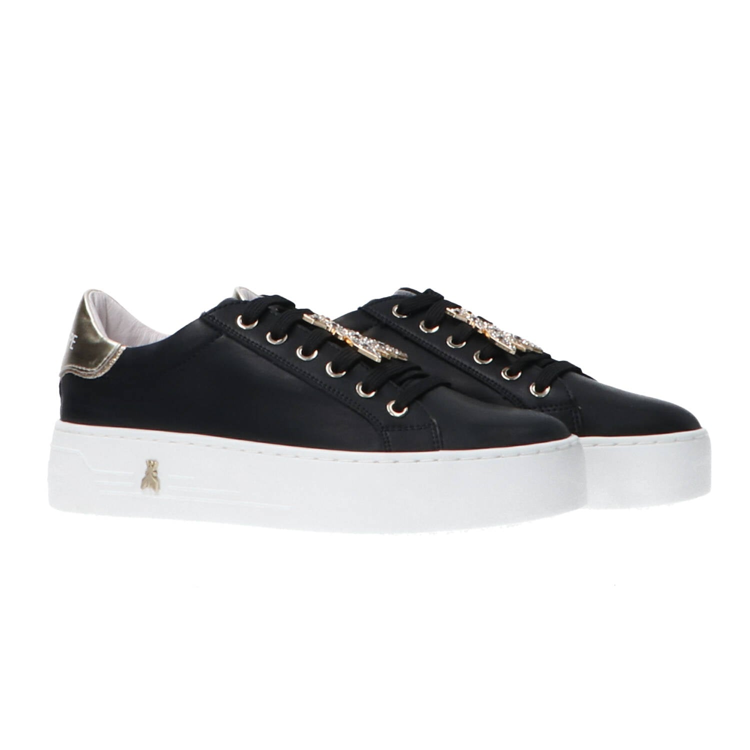 Sneakers PPJ907 VITELLO CHARM STRASS Nero_72767.jpg