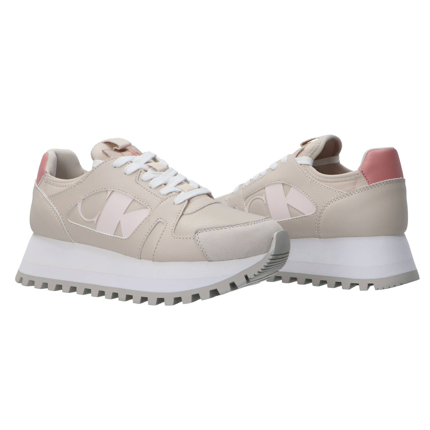 Sneakers Runner low laceup Beige_59684.jpg