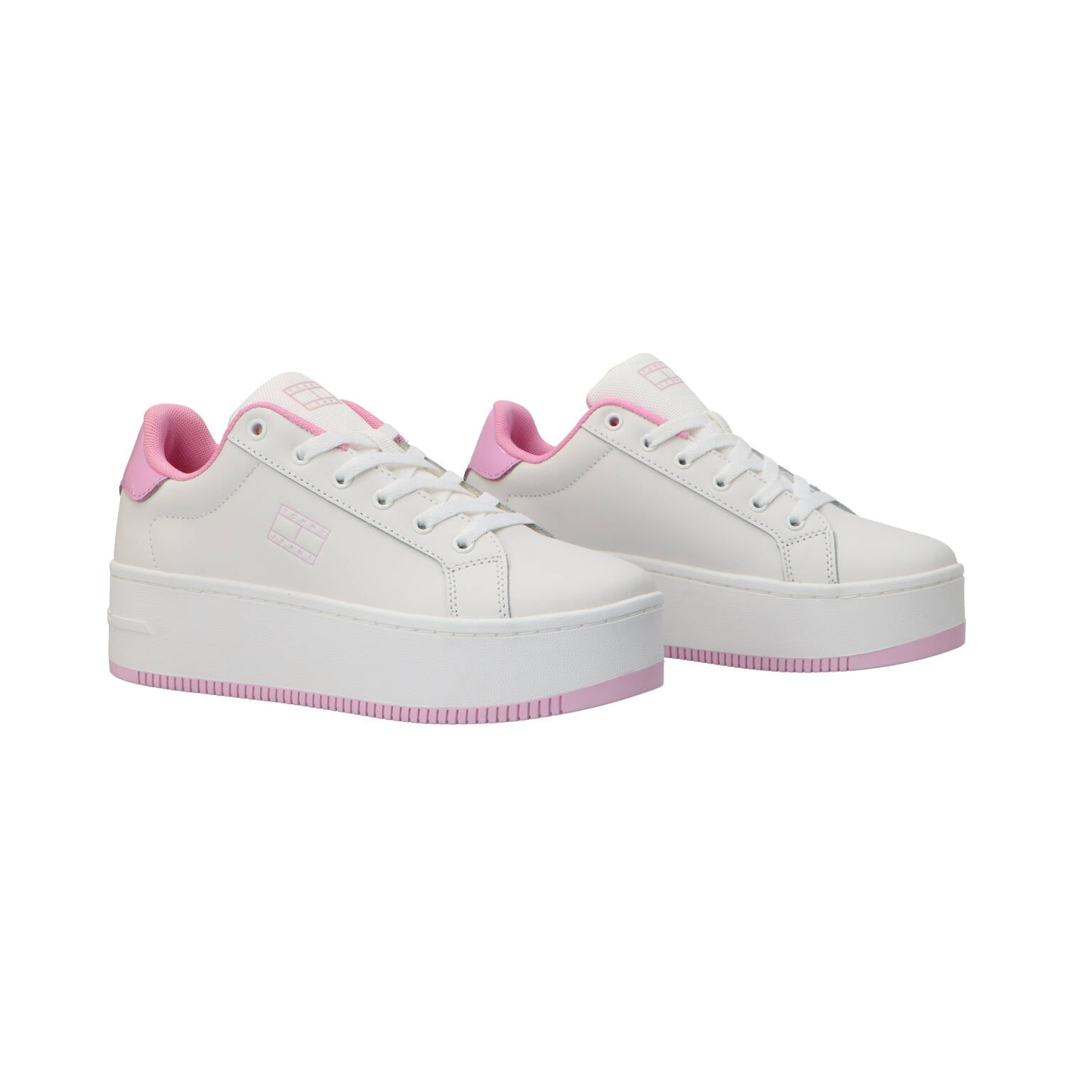 Sneakers TJW FLATFORM PATENT Ecru rosa_68939.jpg
