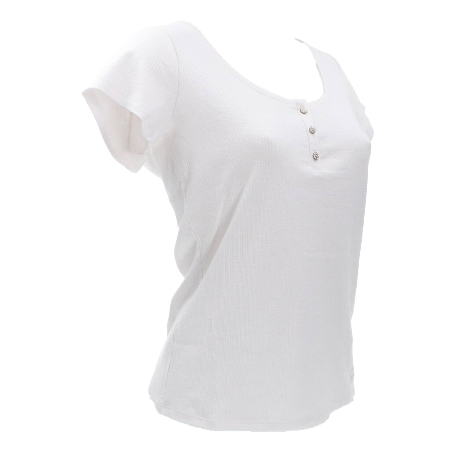 T-shirt W2YP24KBCO2 KARLEE JEWEL Bianco_43529.jpg