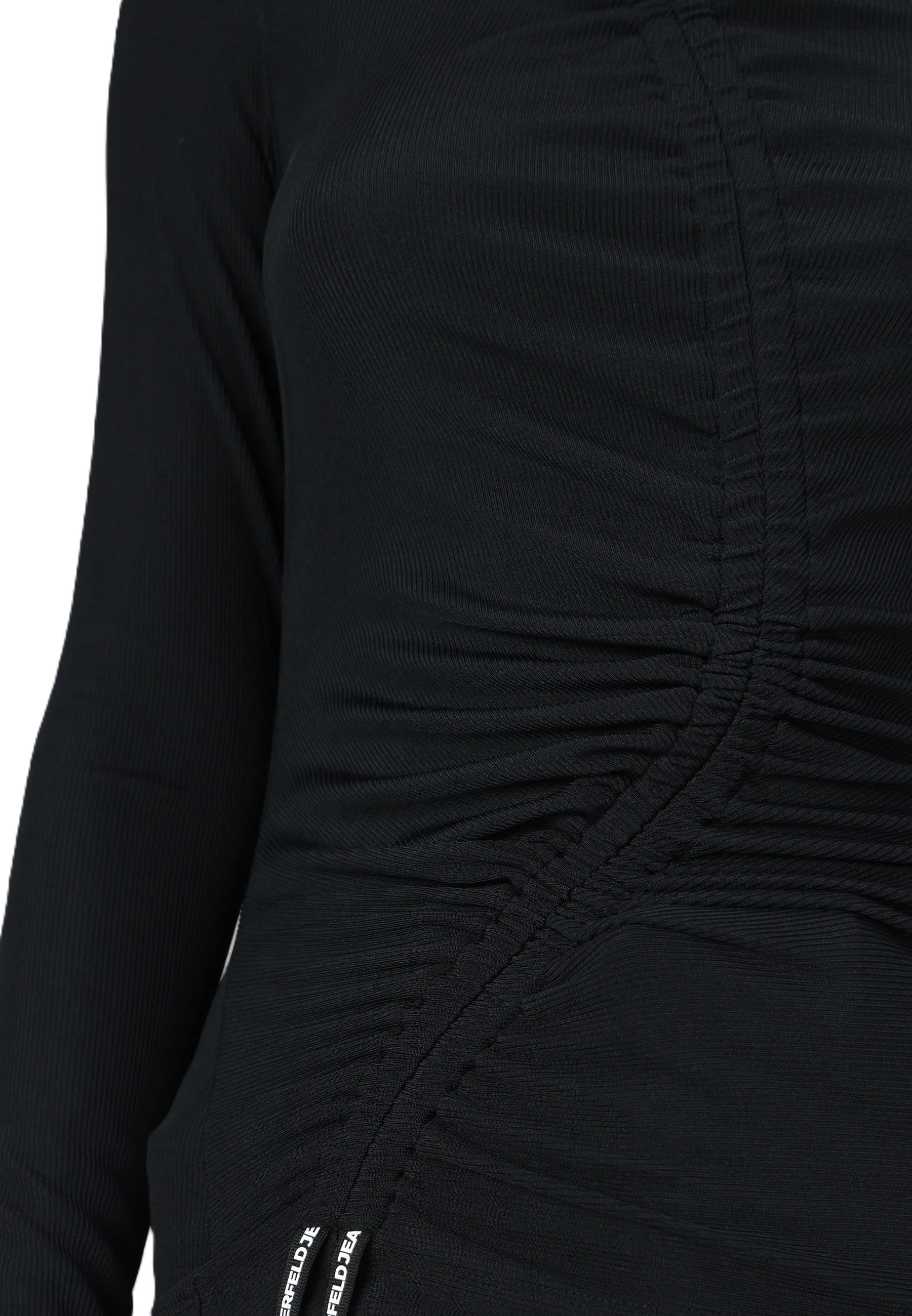 Top KLJ RUCHED TOP 246J1710 Nero_57088.jpg