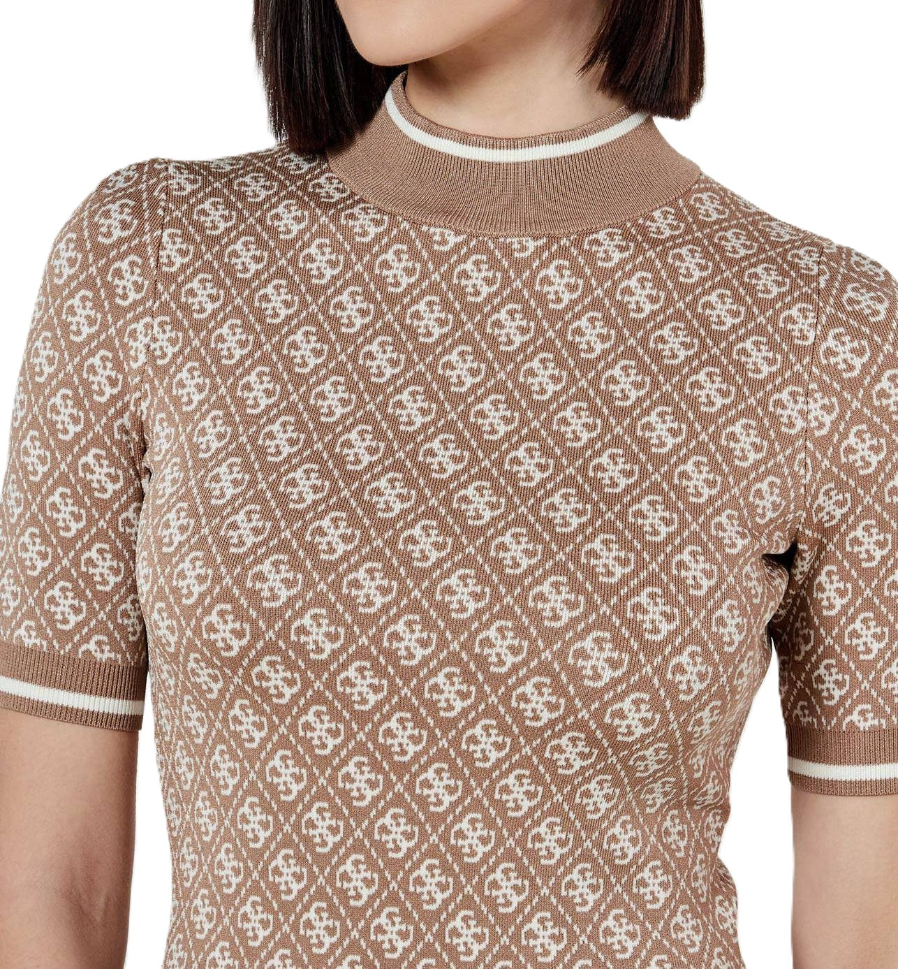 Vestiti LISE 4G LOGO DRESS Marrone_68566.jpg